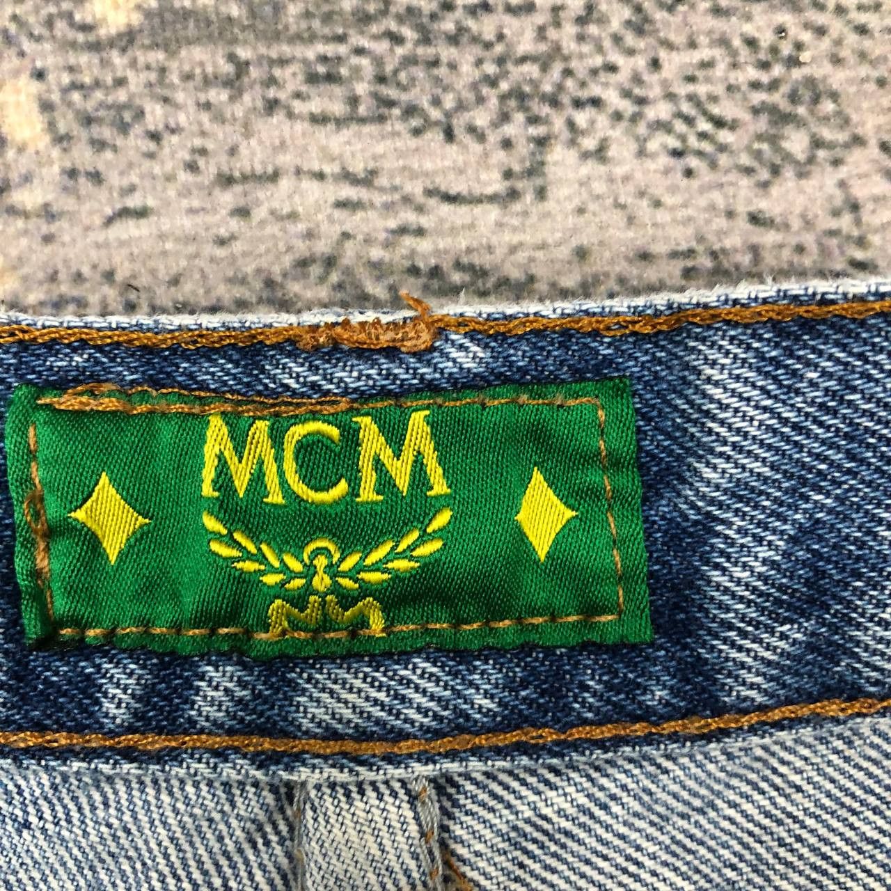 MCM P193 VTG JEAN DE LUXE x MCM High waist JEANS Size 28" / US 6 / IT 42 - 8 Thumbnail