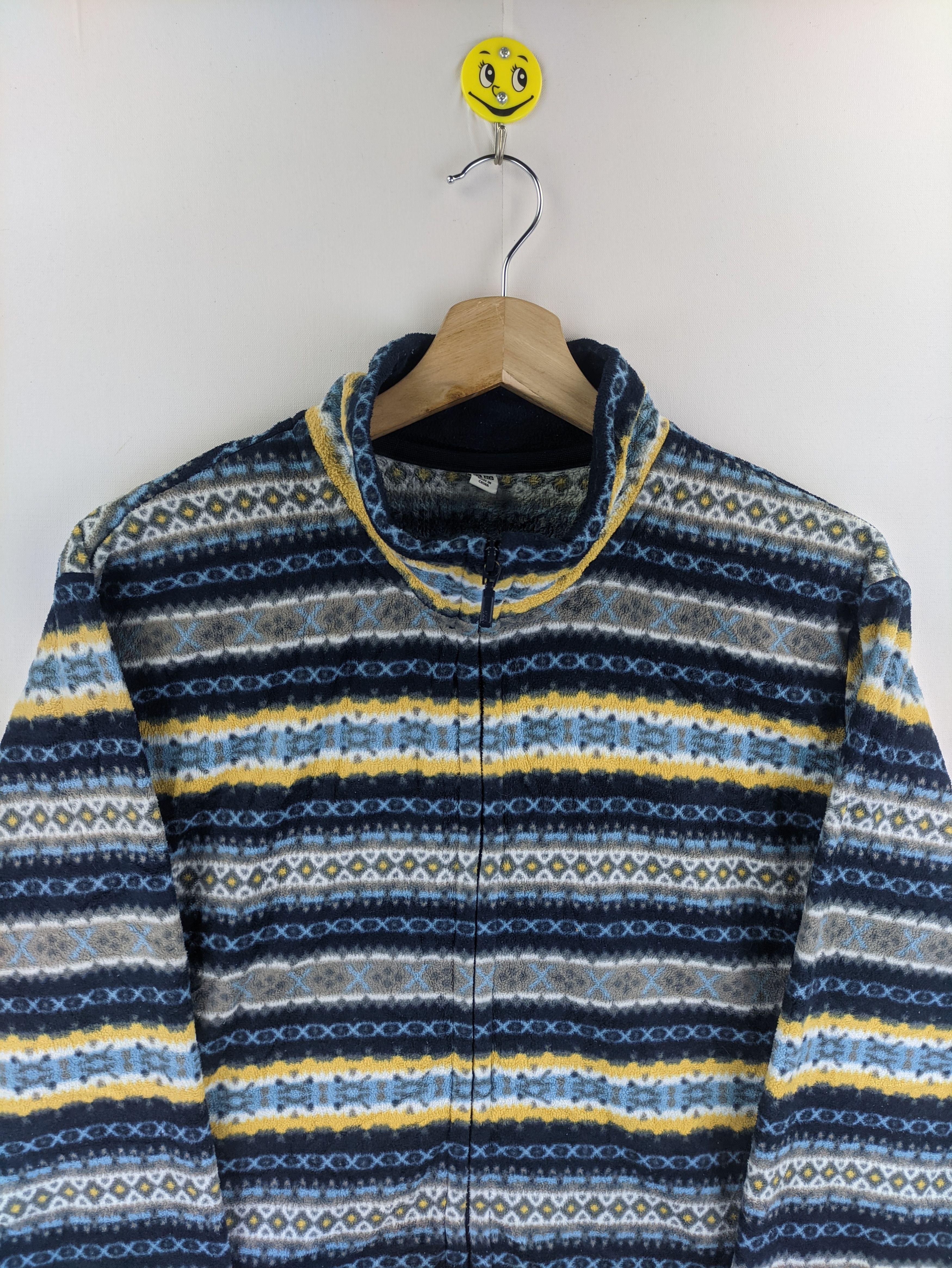 Japanese Brand × Uniqlo Steals🔥Uniqlo Fleece Jacket Native Nordic Size US M / EU 48-50 / 2 - 6 Thumbnail