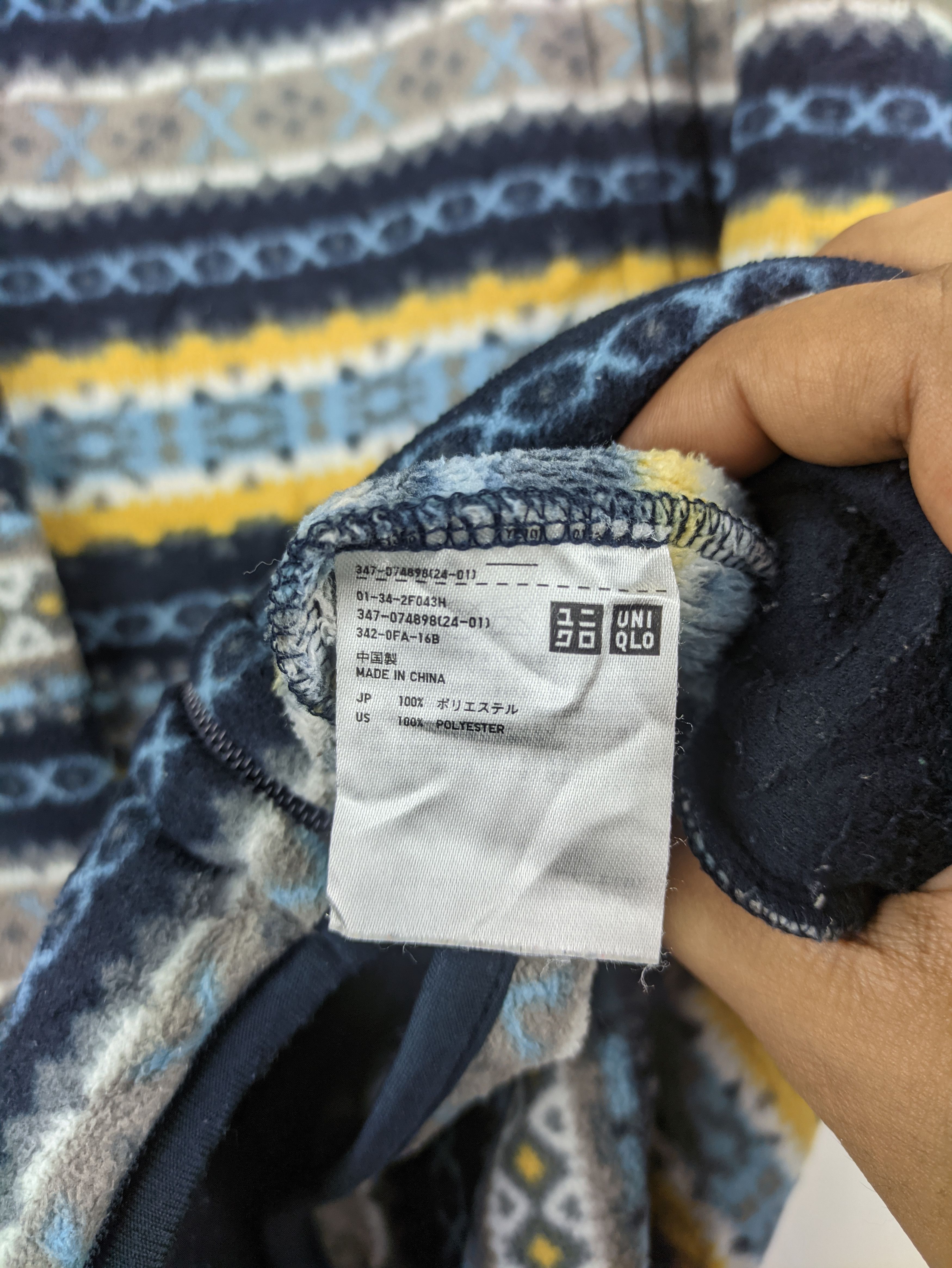 Japanese Brand × Uniqlo Steals🔥Uniqlo Fleece Jacket Native Nordic Size US M / EU 48-50 / 2 - 4 Thumbnail
