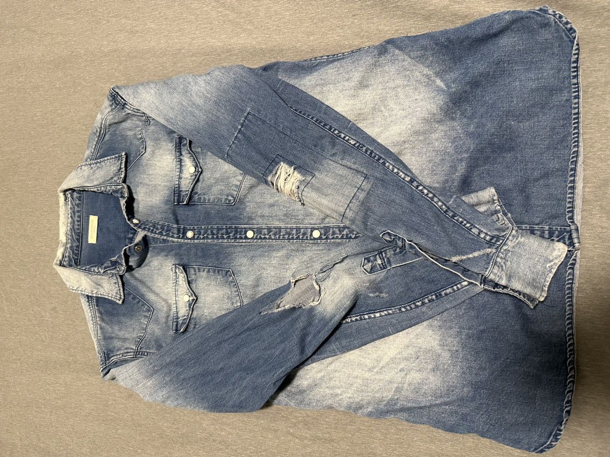 Allsaints Allsaints Denim Long Sleeve shirt Size US M / EU 48-50 / 2 - 3 Thumbnail