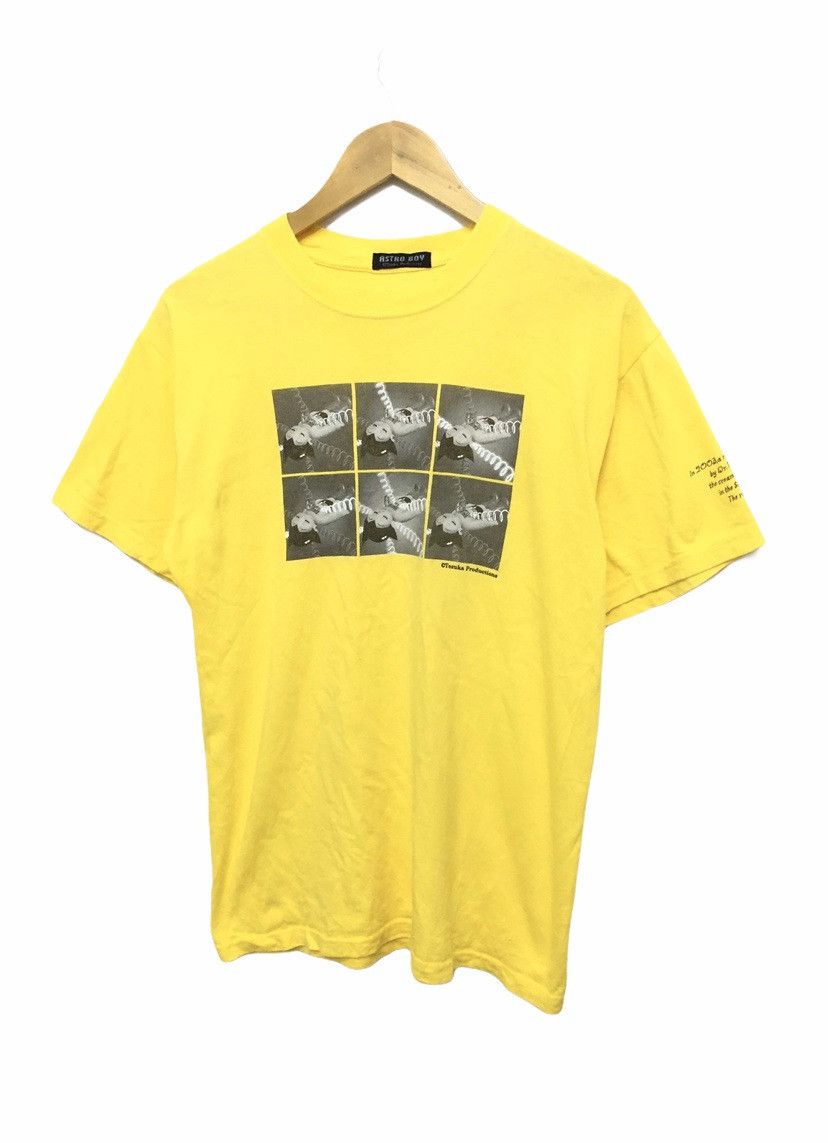 Vintage ASTRO BOY By tezuka productions yellow tee