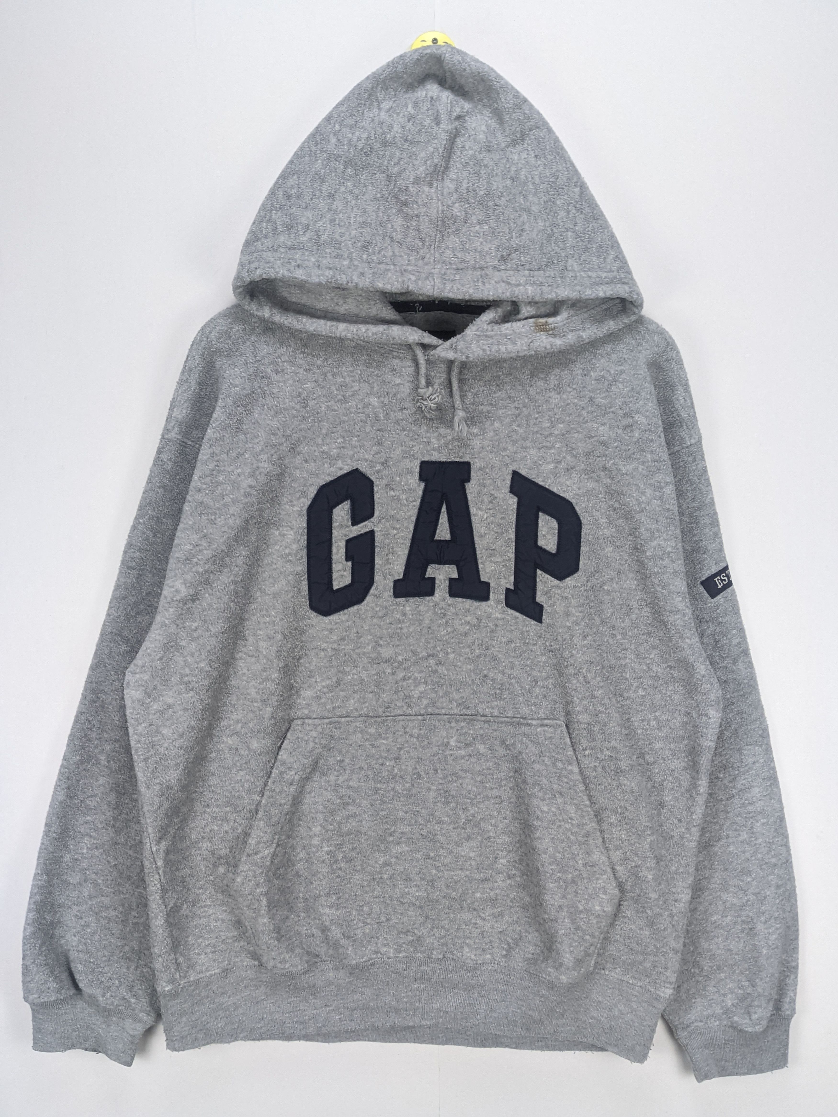 Gap Steals🔥Vintage Gap Fleece Hoodie Pullover Size US L / EU 52-54 / 3 - 1 Thumbnail