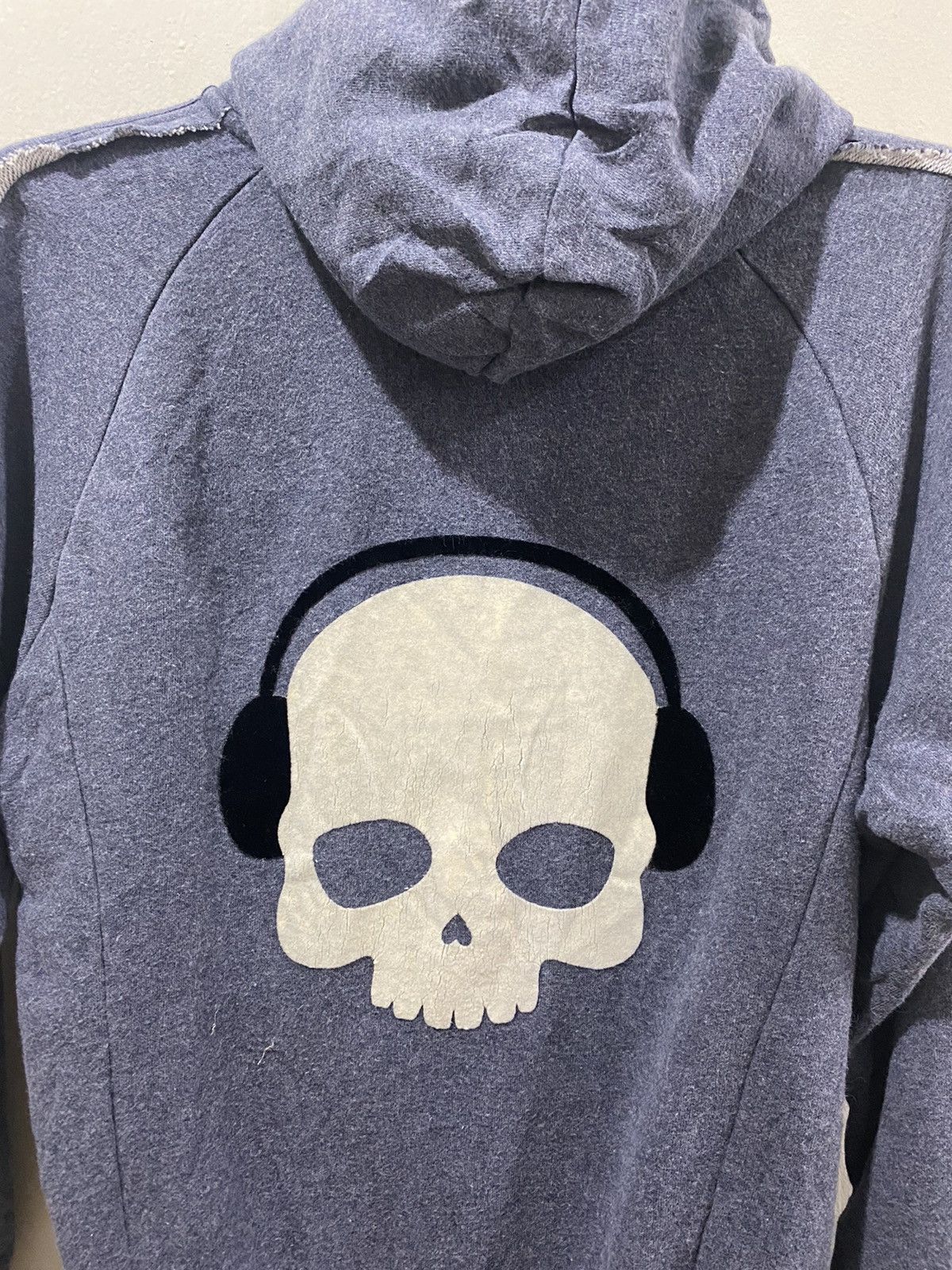 HYDROGEN Distressed Hydrogen Skeleton Hoodie Size US S / EU 44-46 / 1 - 2 Thumbnail