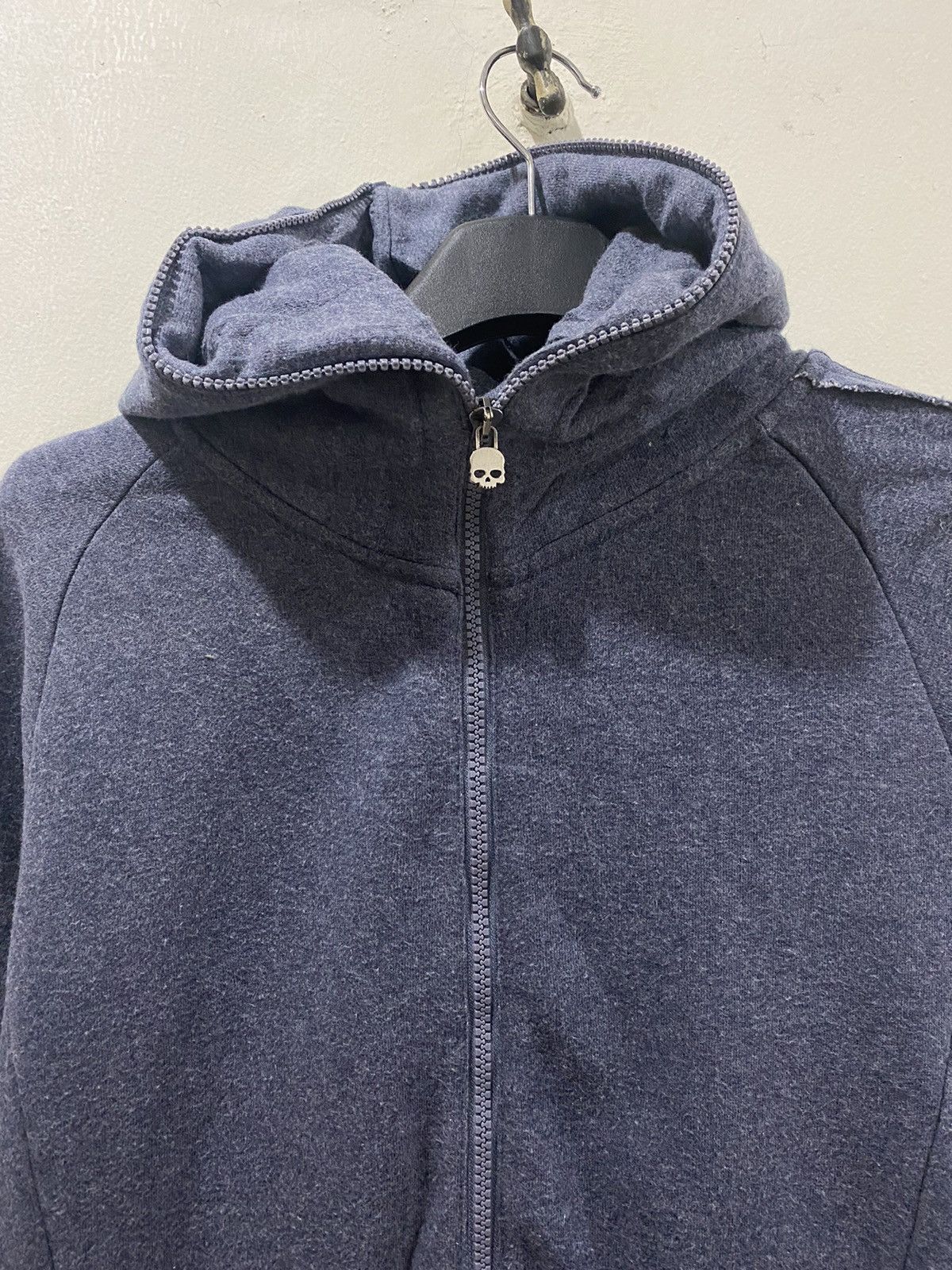 HYDROGEN Distressed Hydrogen Skeleton Hoodie Size US S / EU 44-46 / 1 - 4 Thumbnail