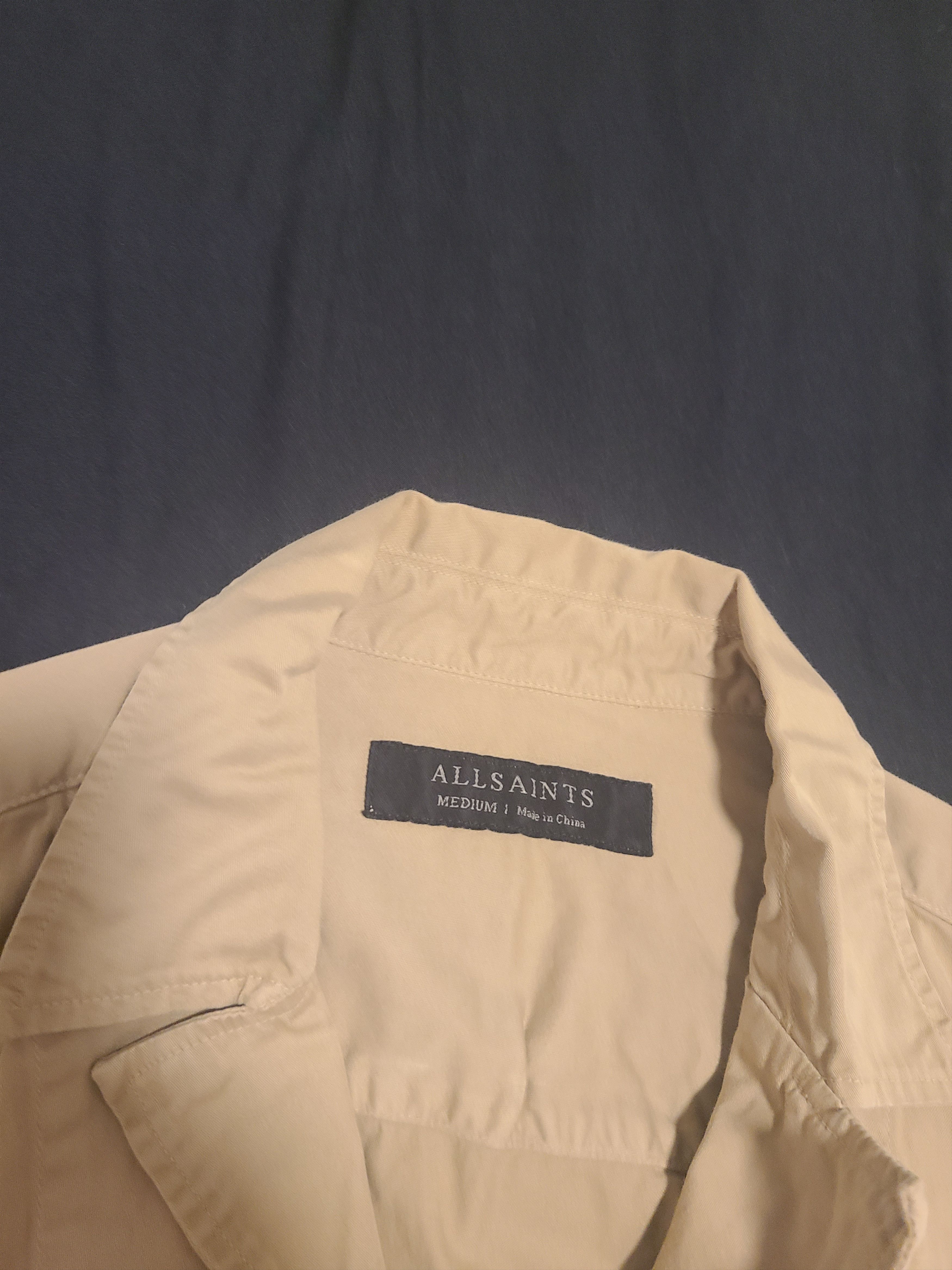 Allsaints Allsaints Short Sleeve Button Up Size US M / EU 48-50 / 2 - 2 Thumbnail