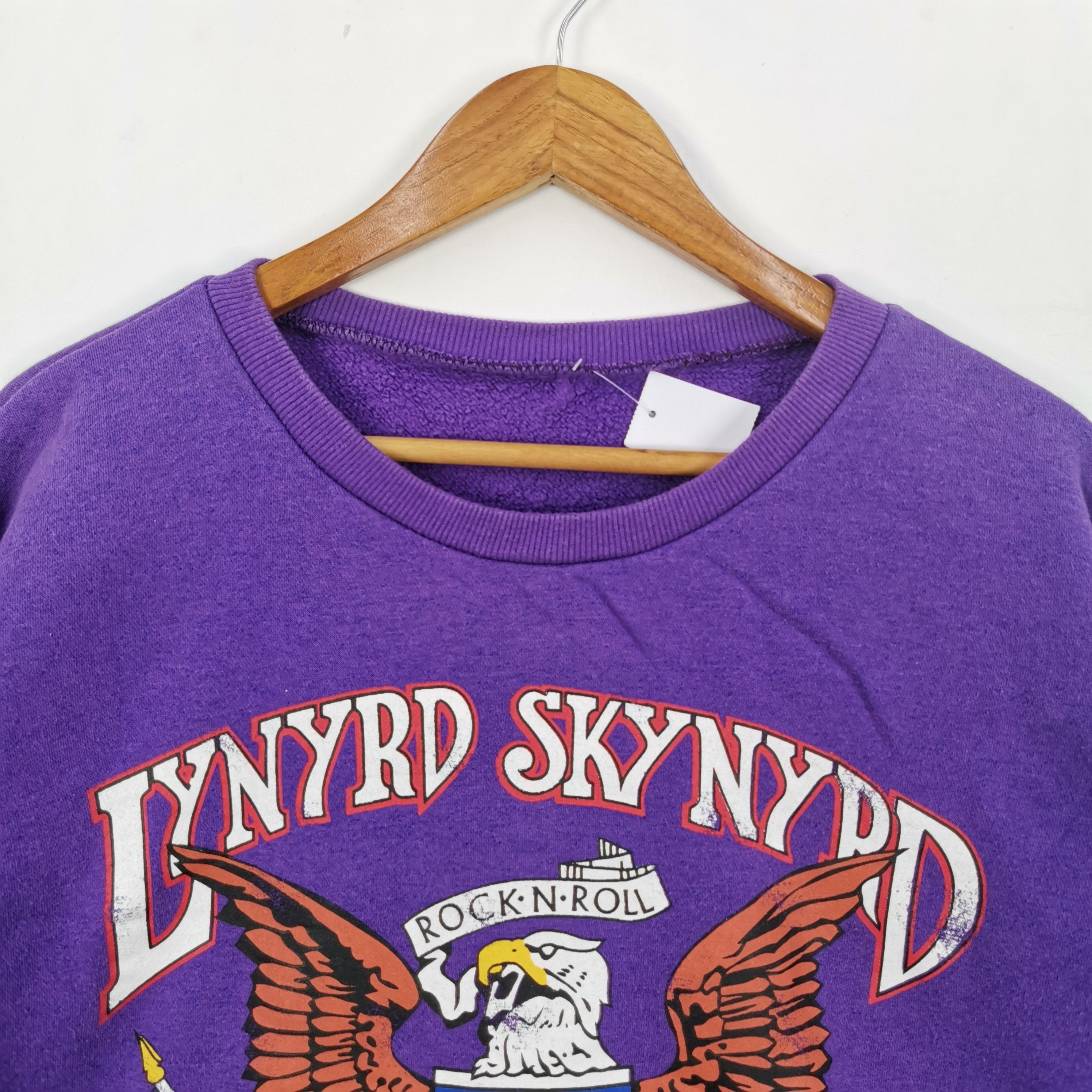 Band Tees × Vintage Vintage Lynyrd Skynyrd Sweatshirt Rock Band Tour Sweater Size US XXL / EU 58 / 5 - 3 Thumbnail