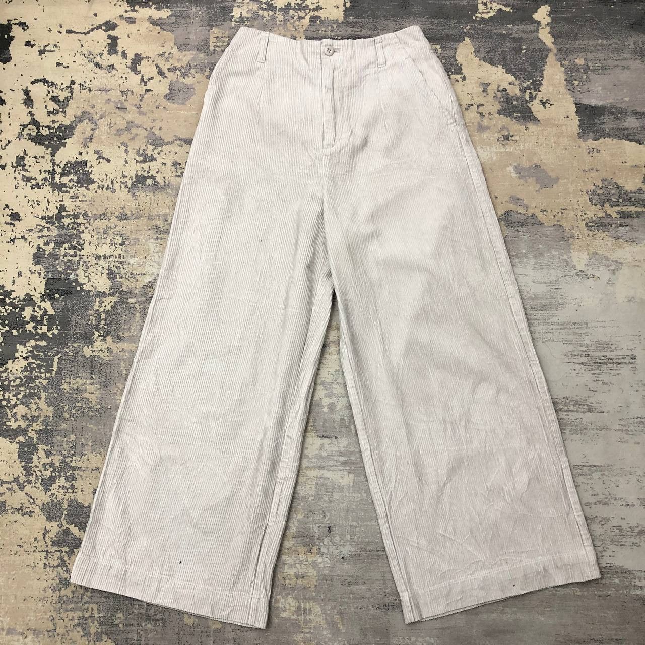 Global Work × Japanese Brand P190 GLOBAL WORK CORDUROY FLARED BAGGY PANTS Size 28" / US 6 / IT 42 - 1 Thumbnail