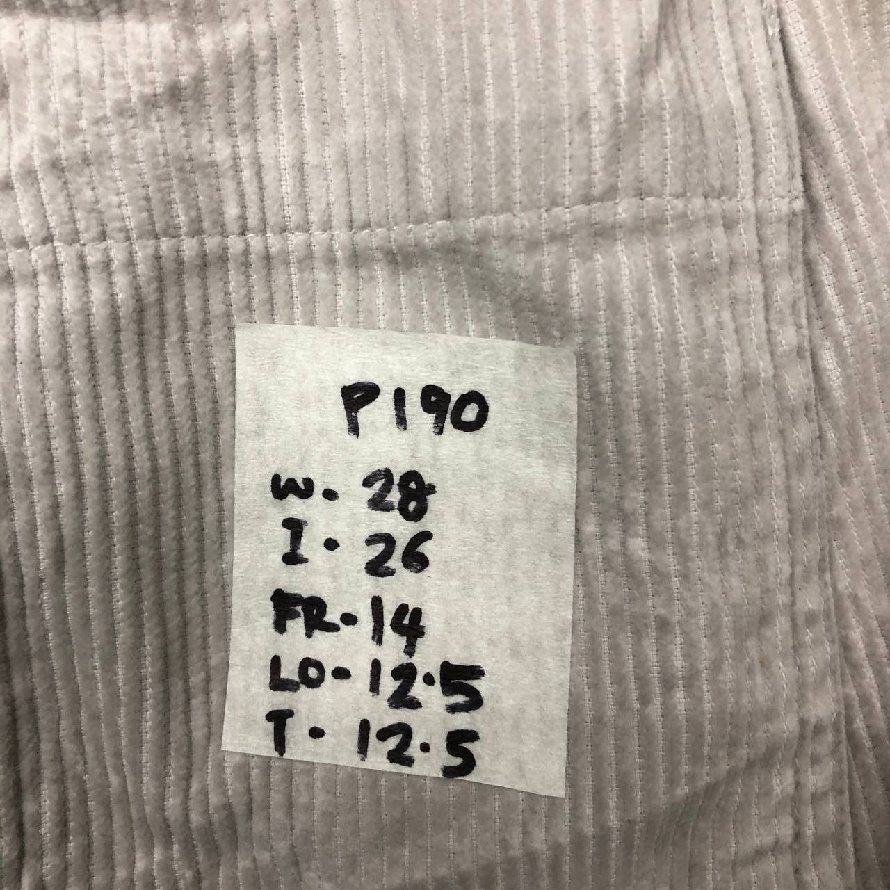 Global Work × Japanese Brand P190 GLOBAL WORK CORDUROY FLARED BAGGY PANTS Size 28" / US 6 / IT 42 - 7 Thumbnail
