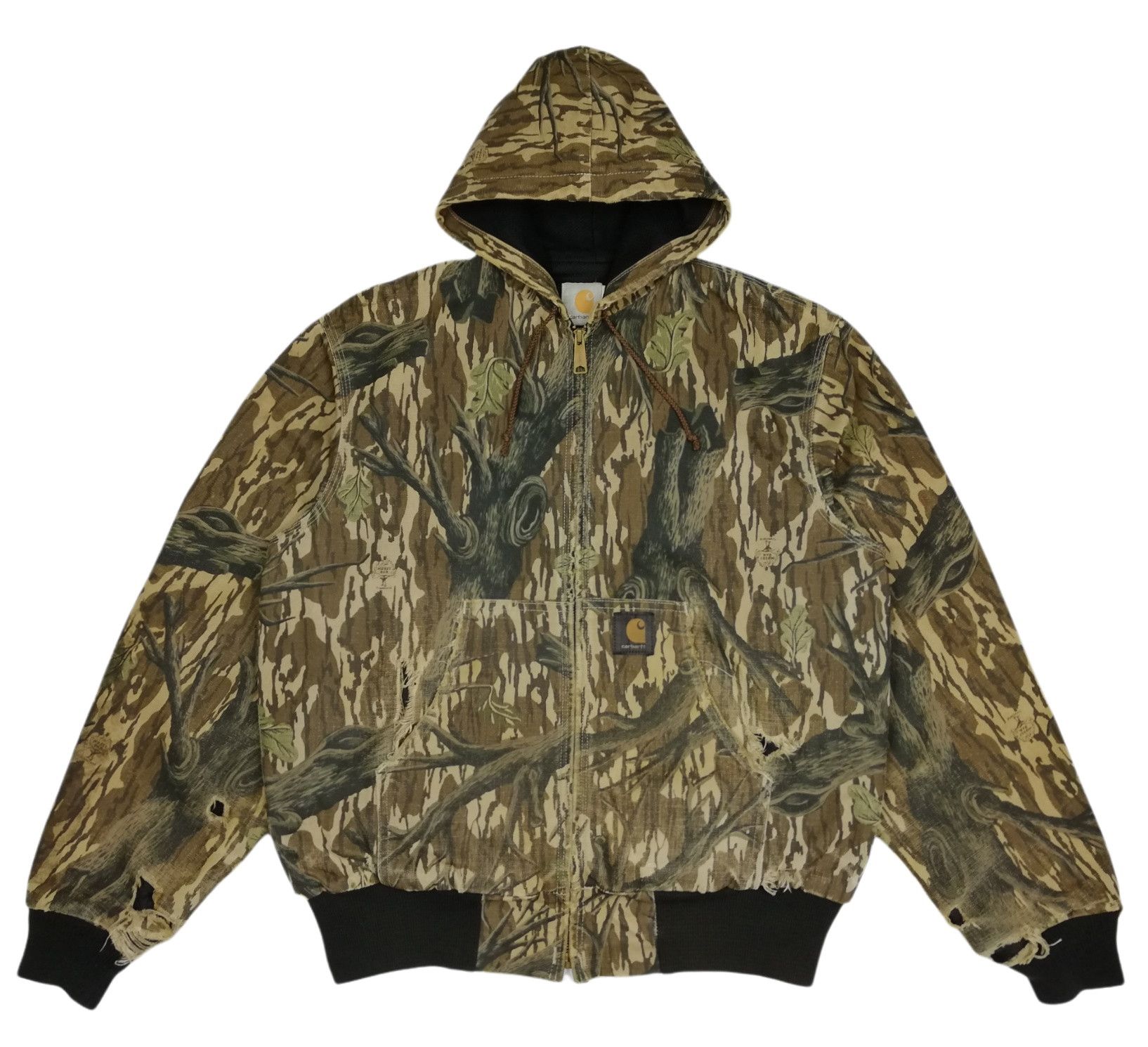 Carhartt × Carhartt Wip 🔥Carhartt 🦆 Mossy Oak Realtree Camo Distressed Painters Size US M / EU 48-50 / 2 - 2 Thumbnail