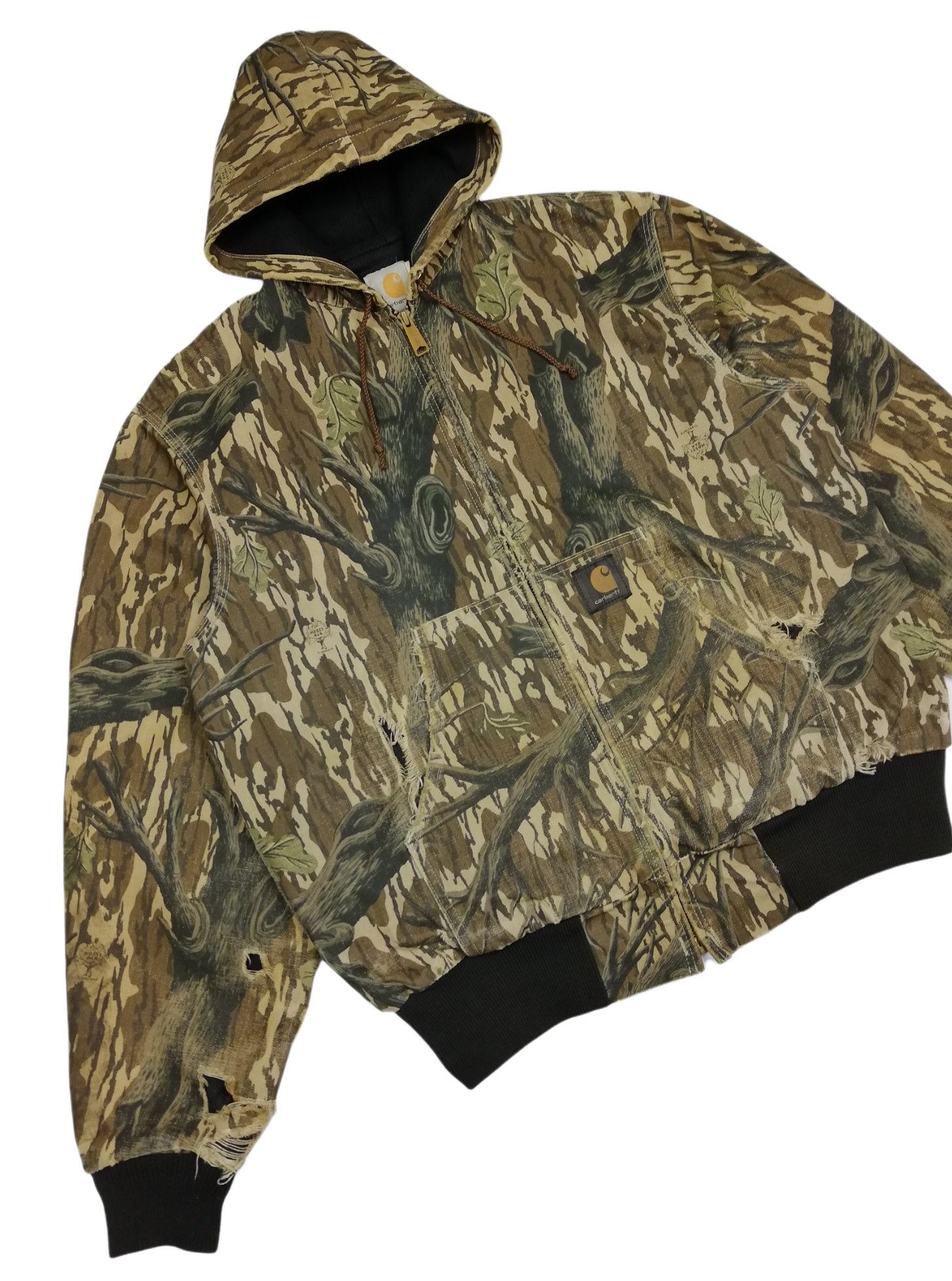 Carhartt × Carhartt Wip 🔥Carhartt 🦆 Mossy Oak Realtree Camo Distressed Painters Size US M / EU 48-50 / 2 - 3 Thumbnail