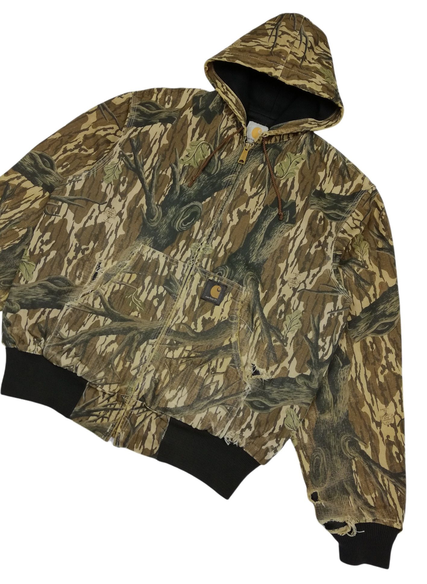 Carhartt × Carhartt Wip 🔥Carhartt 🦆 Mossy Oak Realtree Camo Distressed Painters Size US M / EU 48-50 / 2 - 4 Thumbnail