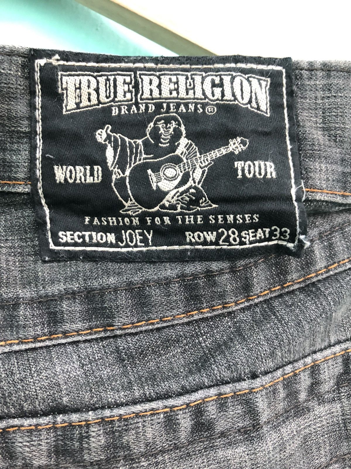True Religion × Vintage VINTAGE TRUE RELIGION JOEY SHORT DISTRESSED DENIM JEANS Size US 31 - 3 Thumbnail