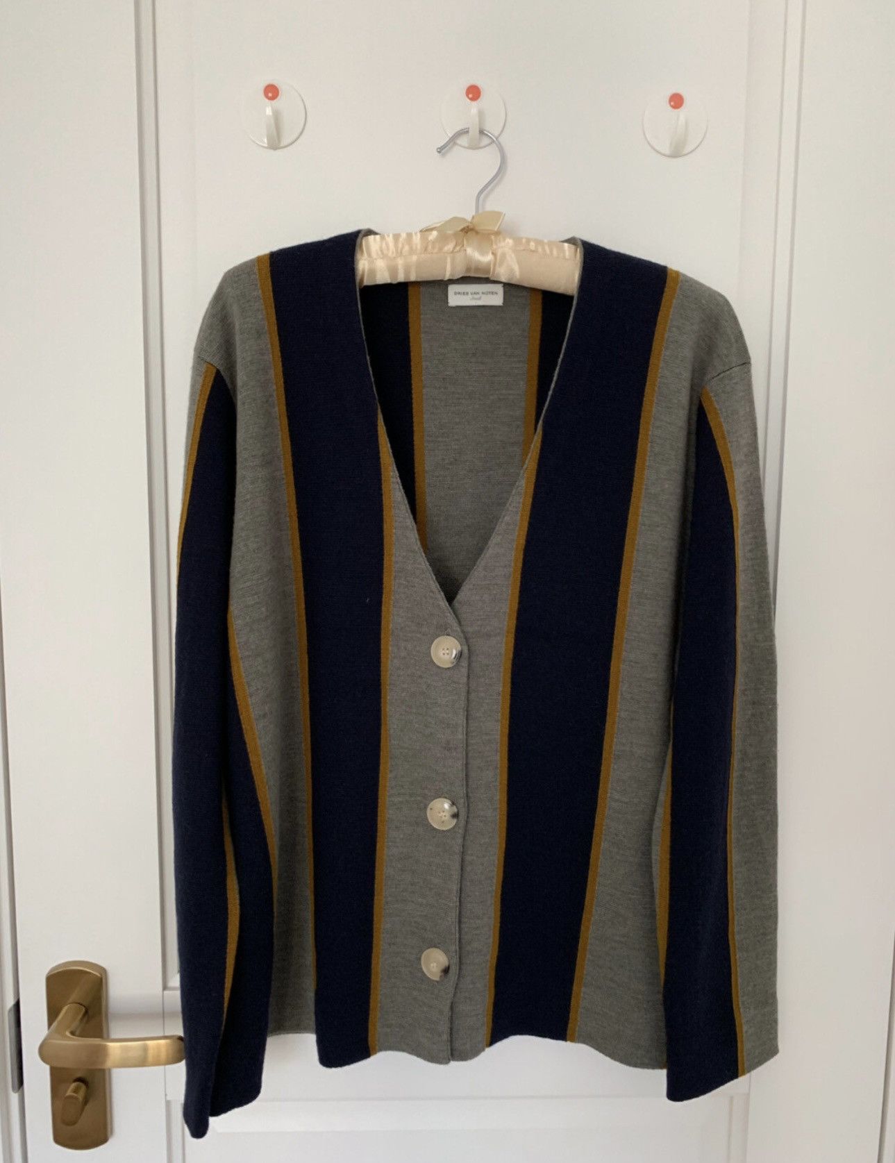 Dries Van Noten Dries van noten merino wool knit jacket Size US S / EU 44-46 / 1 - 1 Thumbnail