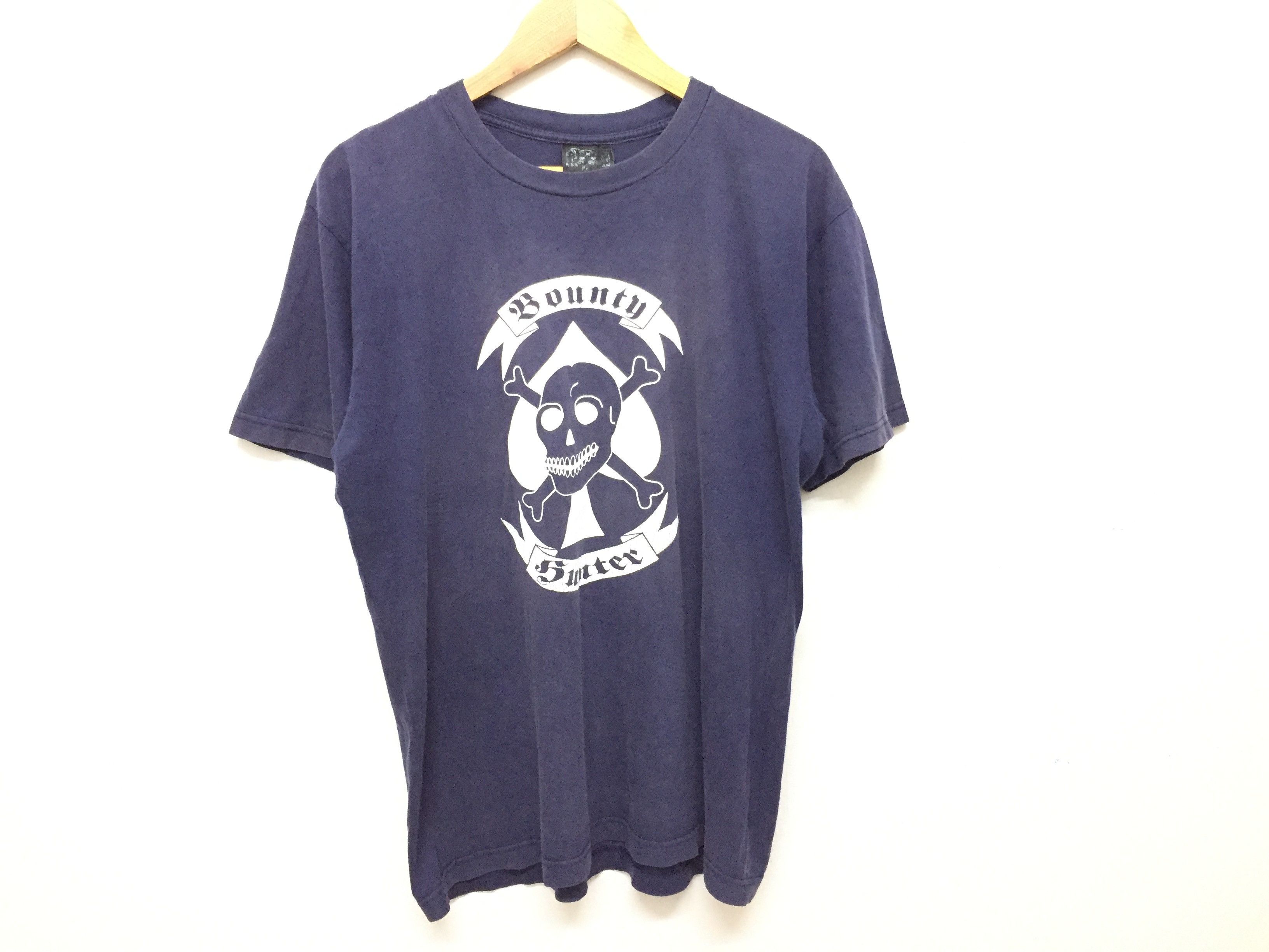 Bounty Hunter × Vintage 90's AFFA Skull tee Size US L / EU 52-54 / 3 - 3 Thumbnail