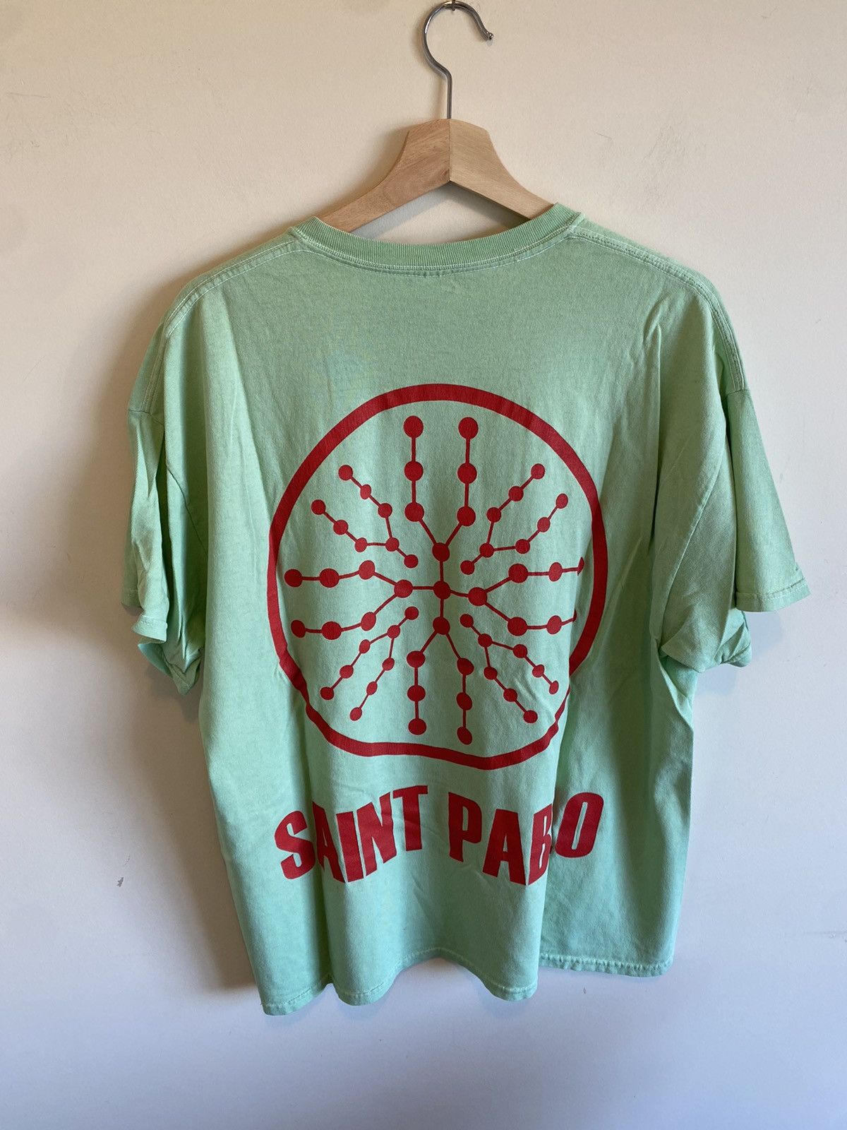 Kanye West Kanye West Saint Pablo Green Tour Shirt I Feel Like Tlop Size US XL / EU 56 / 4 - 1 Thumbnail