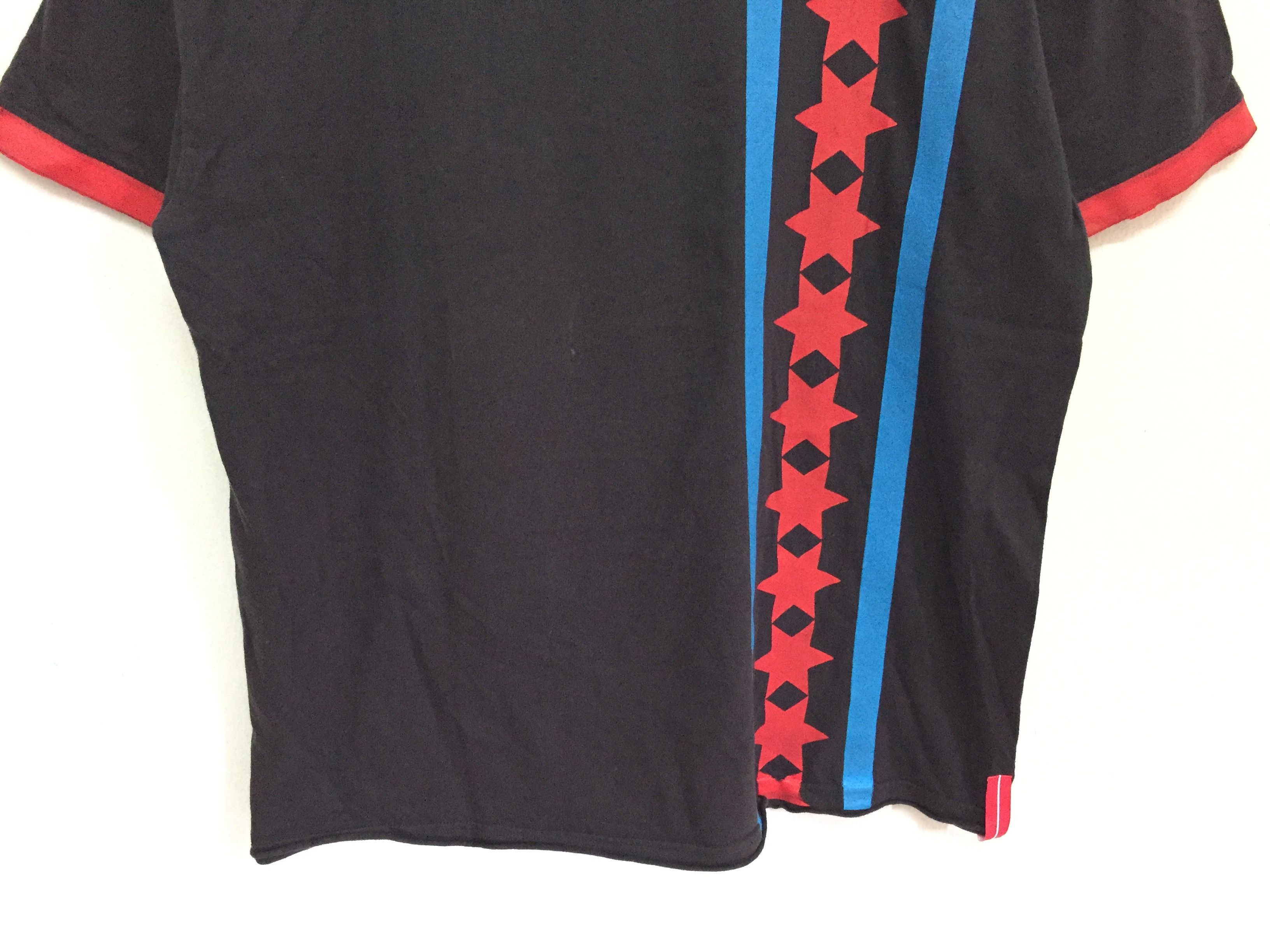 Japanese Brand × Vintage × WHIZ LIMITED 2003 WHIZ LIMITED star hand paints tee Size US L / EU 52-54 / 3 - 4 Thumbnail