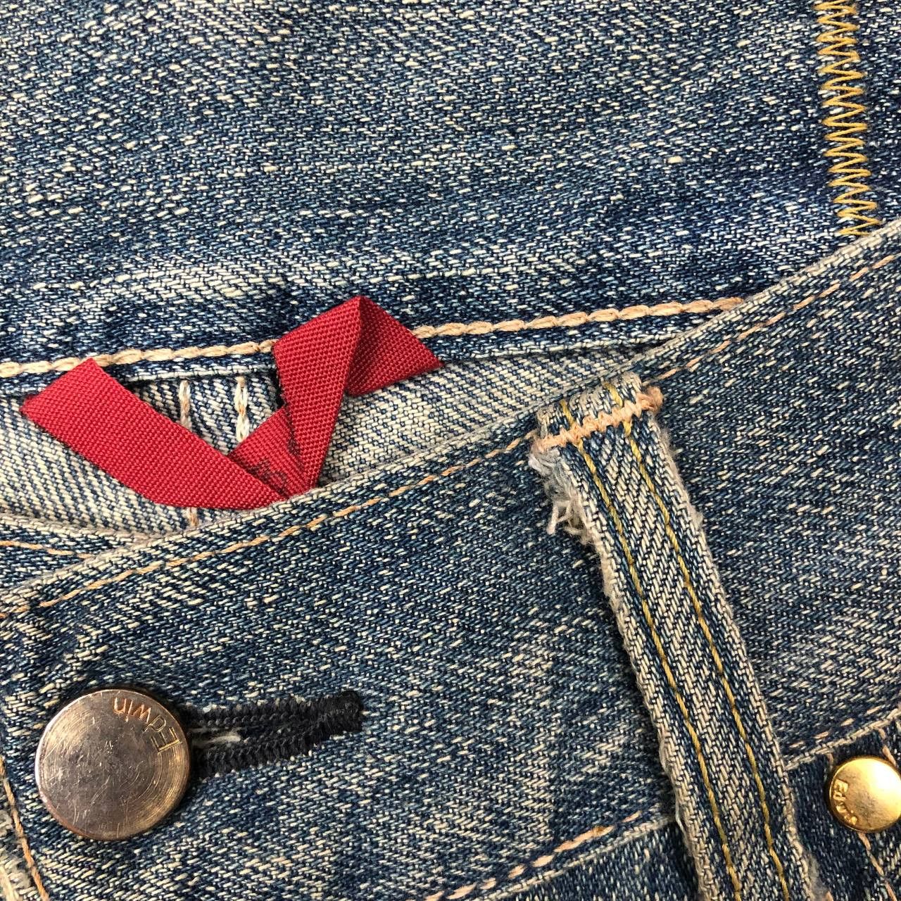 Edwin P183 EDWIN DISTRESSED JAPAN DENIM Size US 38 / EU 54 - 9 Thumbnail