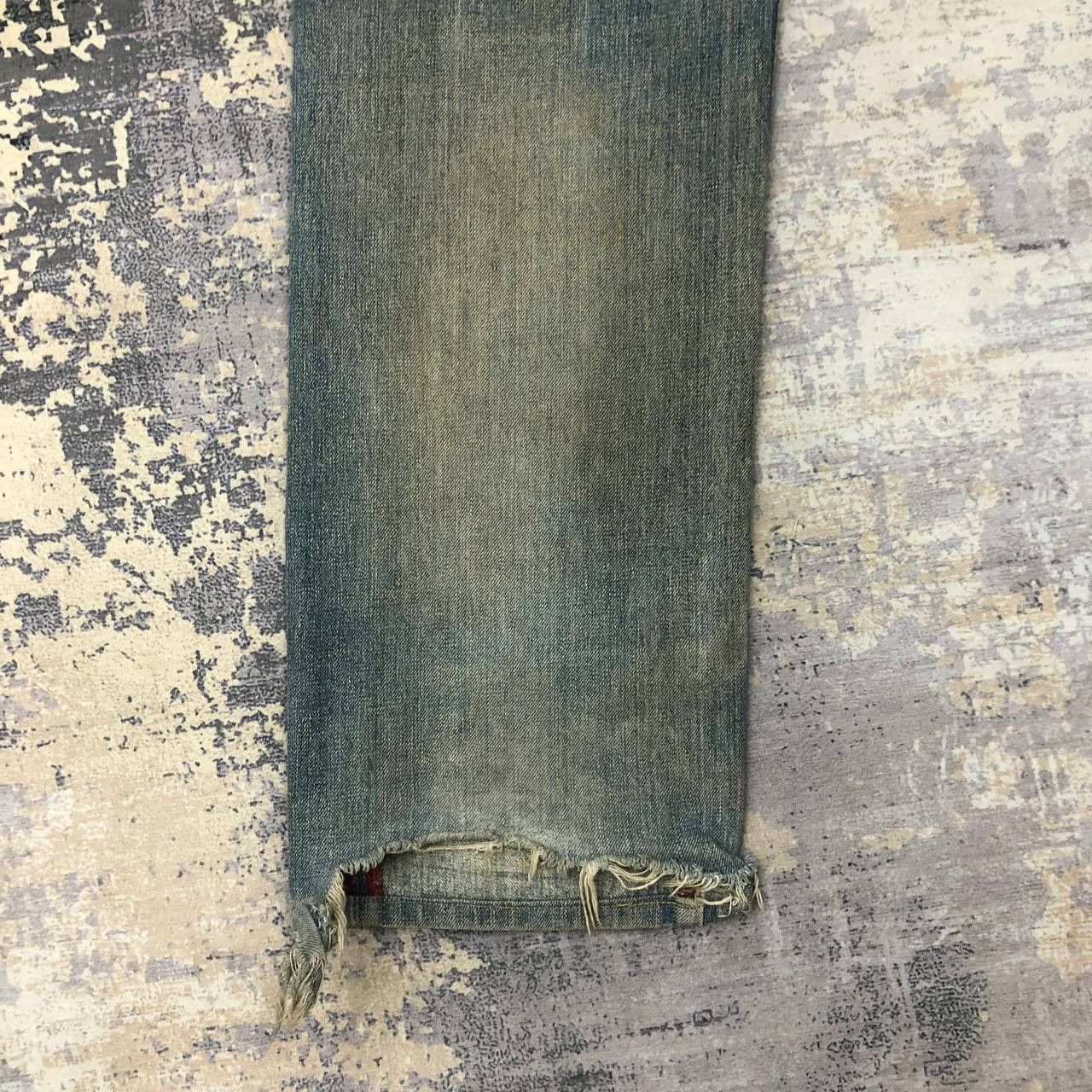 Edwin P183 EDWIN DISTRESSED JAPAN DENIM Size US 38 / EU 54 - 12 Thumbnail