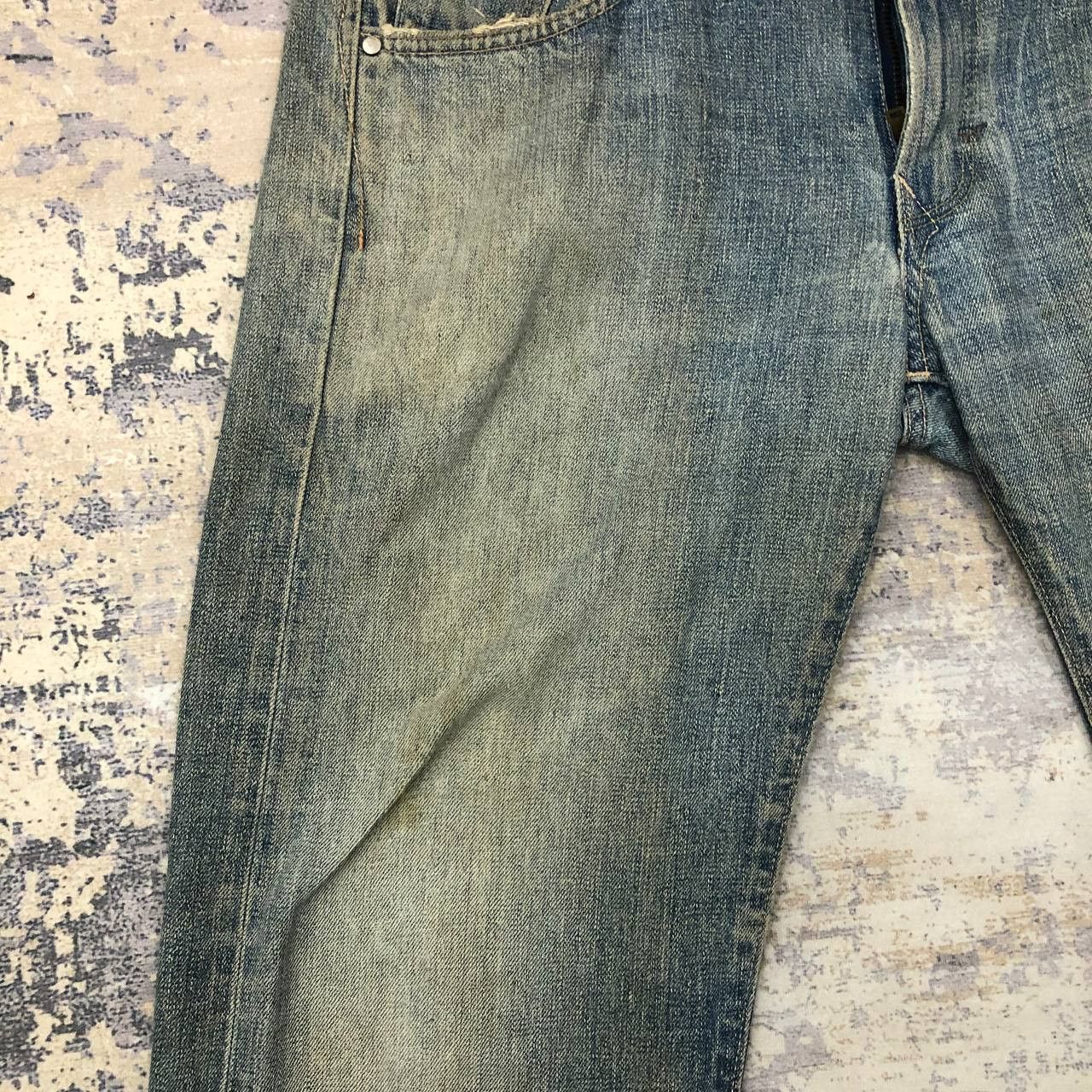 Edwin P183 EDWIN DISTRESSED JAPAN DENIM Size US 38 / EU 54 - 11 Thumbnail