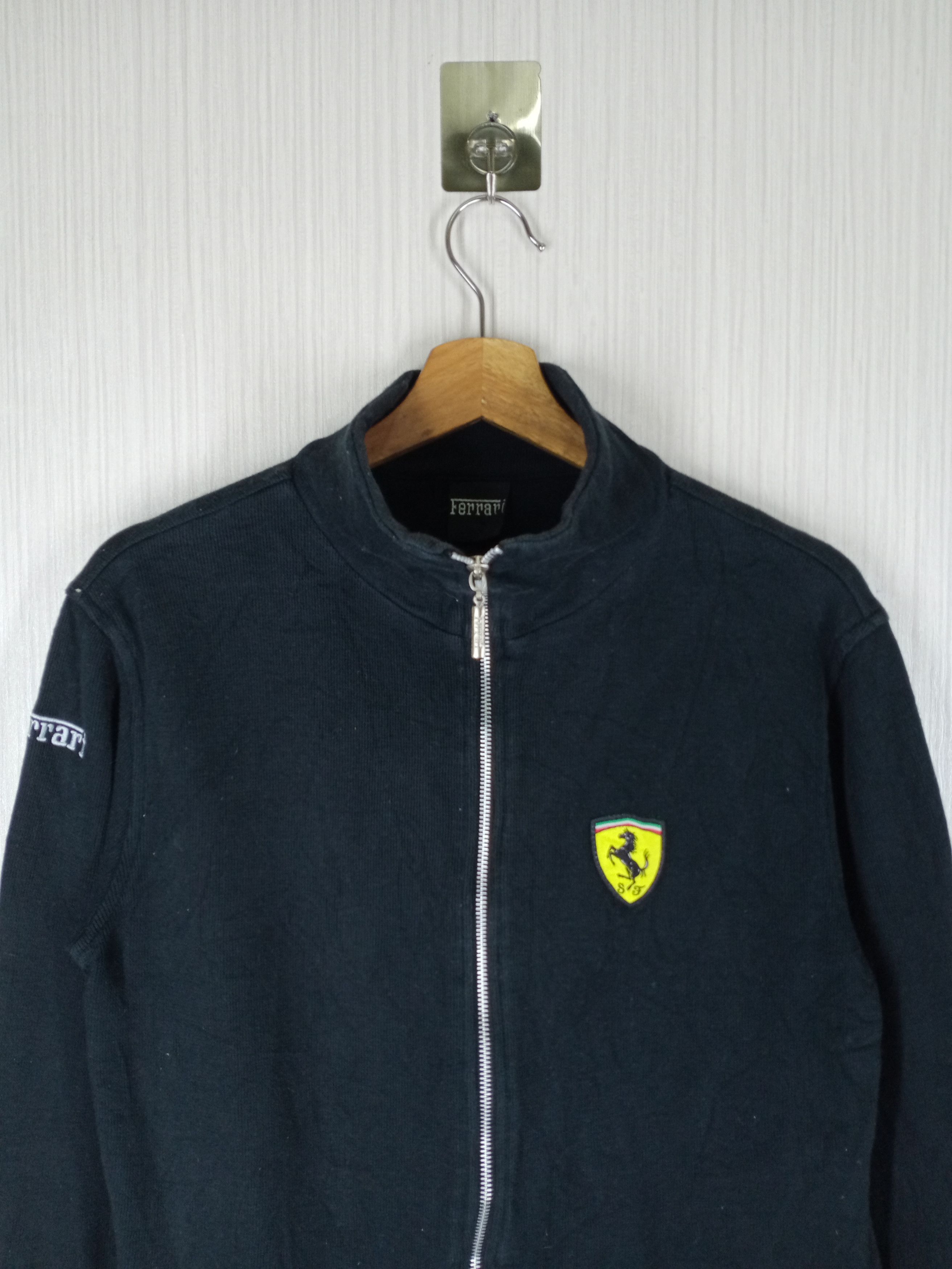 Ferrari Vintage Ferrari Small Logo Zipper Up Size US S / EU 44-46 / 1 - 8 Thumbnail