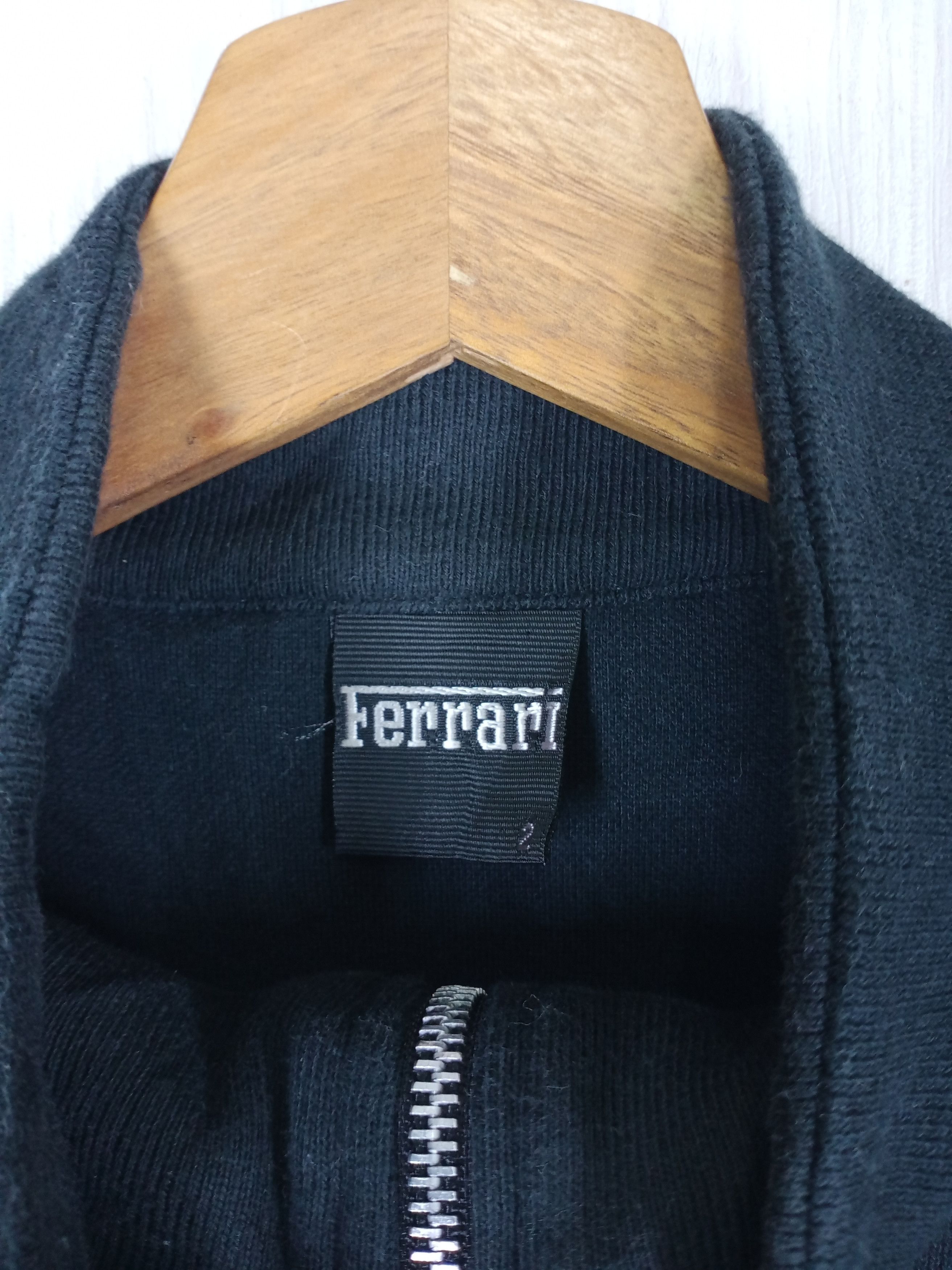 Ferrari Vintage Ferrari Small Logo Zipper Up Size US S / EU 44-46 / 1 - 2 Thumbnail