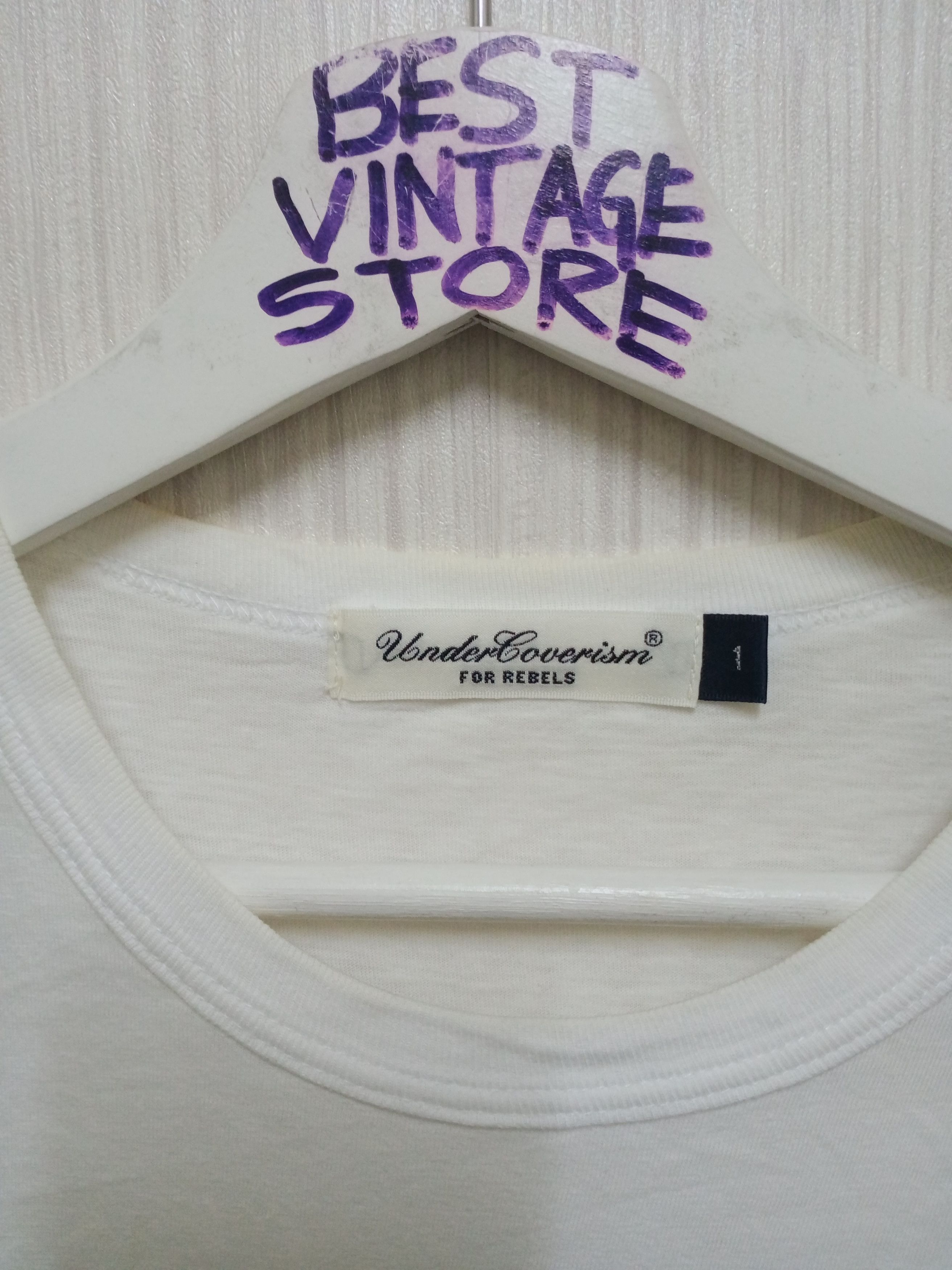 Undercover UNDERCOVERISM For Rebels Tshirt Size 1 Size US S / EU 44-46 / 1 - 3 Thumbnail