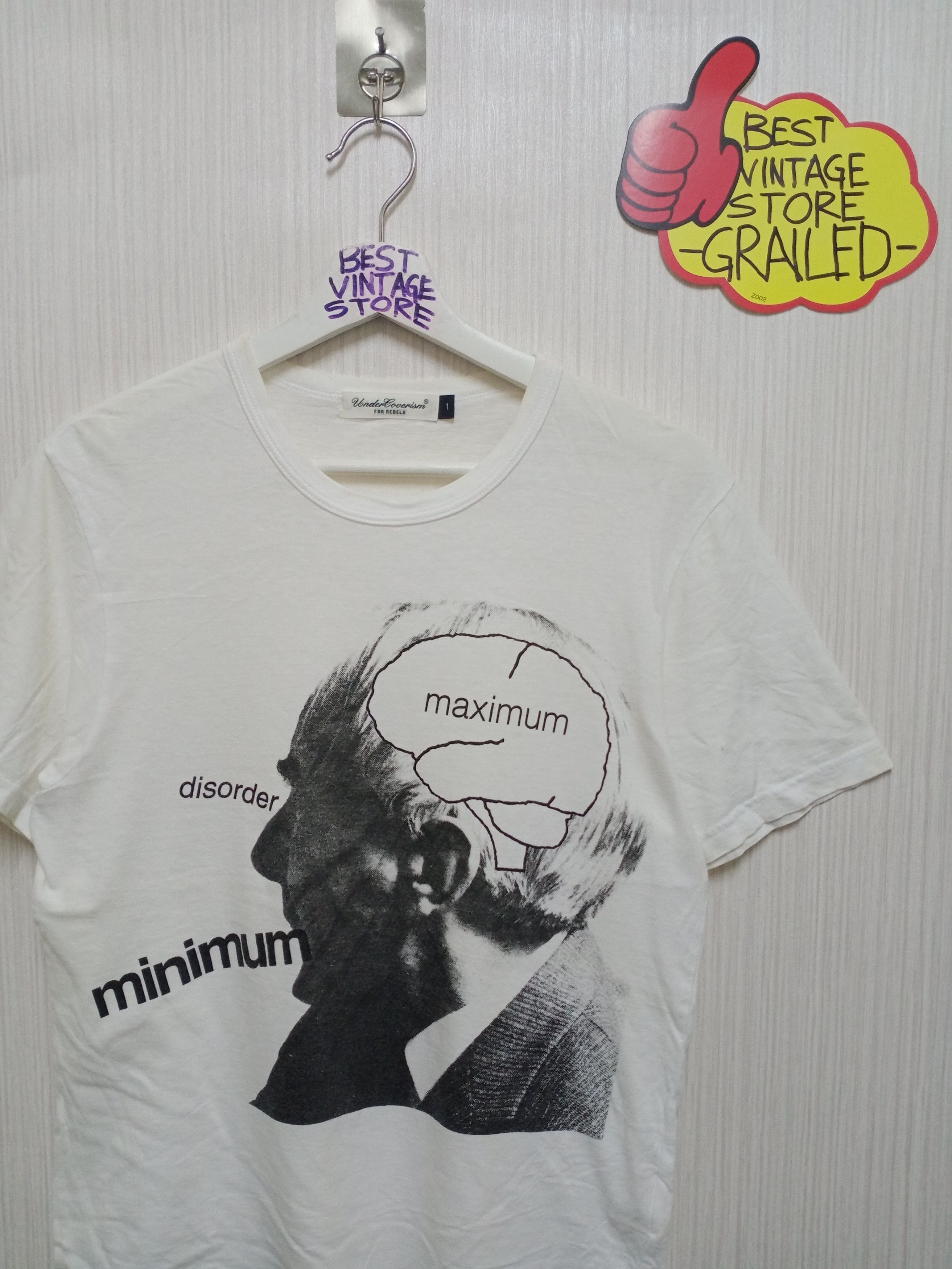Undercover UNDERCOVERISM For Rebels Tshirt Size 1 Size US S / EU 44-46 / 1 - 2 Thumbnail