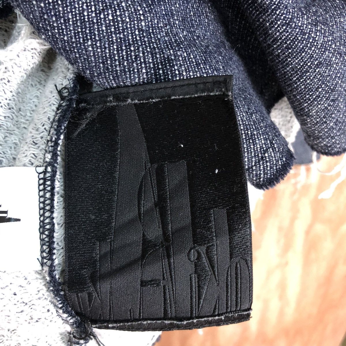 Edition Japan DLL OKIRAKU Made in Japan distressed Grey Knitwear #c812 Size US M / EU 48-50 / 2 - 14 Thumbnail
