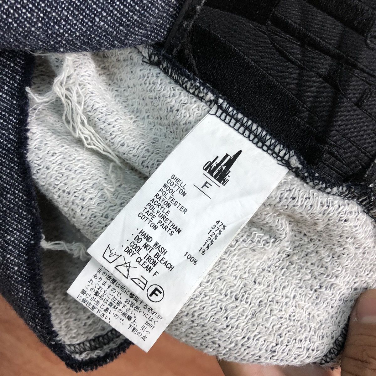 Edition Japan DLL OKIRAKU Made in Japan distressed Grey Knitwear #c812 Size US M / EU 48-50 / 2 - 15 Thumbnail