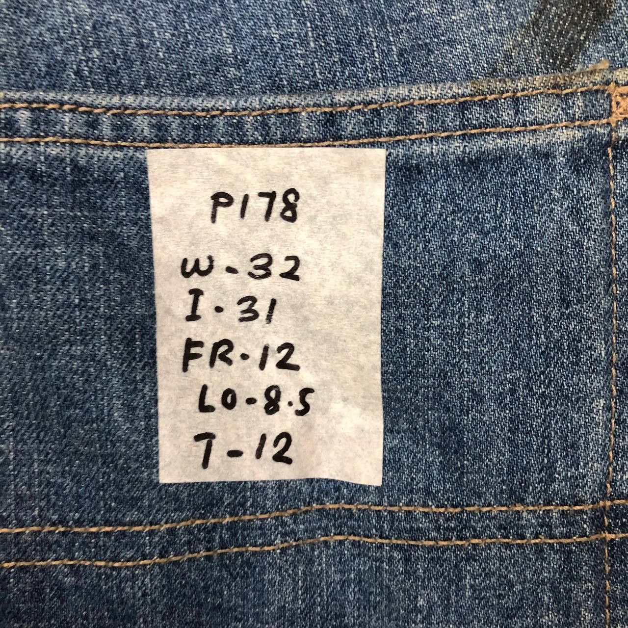 Xlarge P178 VTG XLARGE MADE IN USA JEANS Size US 32 / EU 48 - 9 Thumbnail