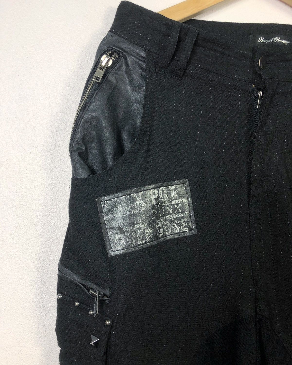 Sex Pot ReVeNGe Rare Sex Pot Revenge Punk Bondage Pants Size US 31 - 3 Thumbnail