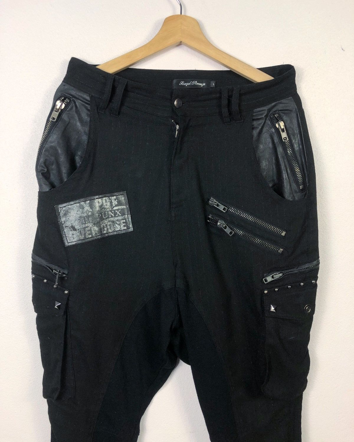 Sex Pot ReVeNGe Rare Sex Pot Revenge Punk Bondage Pants Size US 31 - 2 Thumbnail