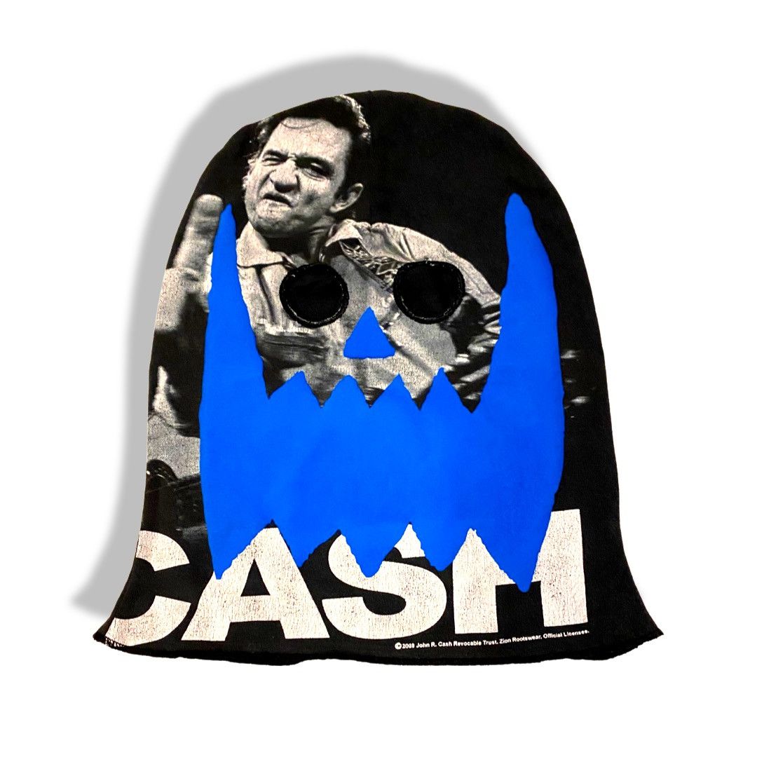 image of 2021 Asspizza Johnny Cash Mask in Black, Men's