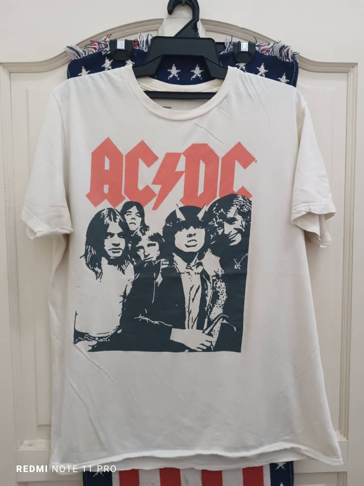AC/DC × Band Tees AC/DC LINE-UP BAND TEES | Grailed