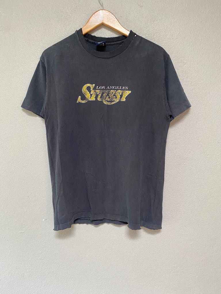 NBA × Stussy × Vintage Vintage Stussy Lakers parody tee 90s Size US M / EU 48-50 / 2 - 2 Thumbnail