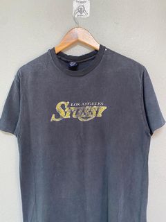 Vintage New Stussy x Undefeated x Dodgers White Tee T-Shirt Small