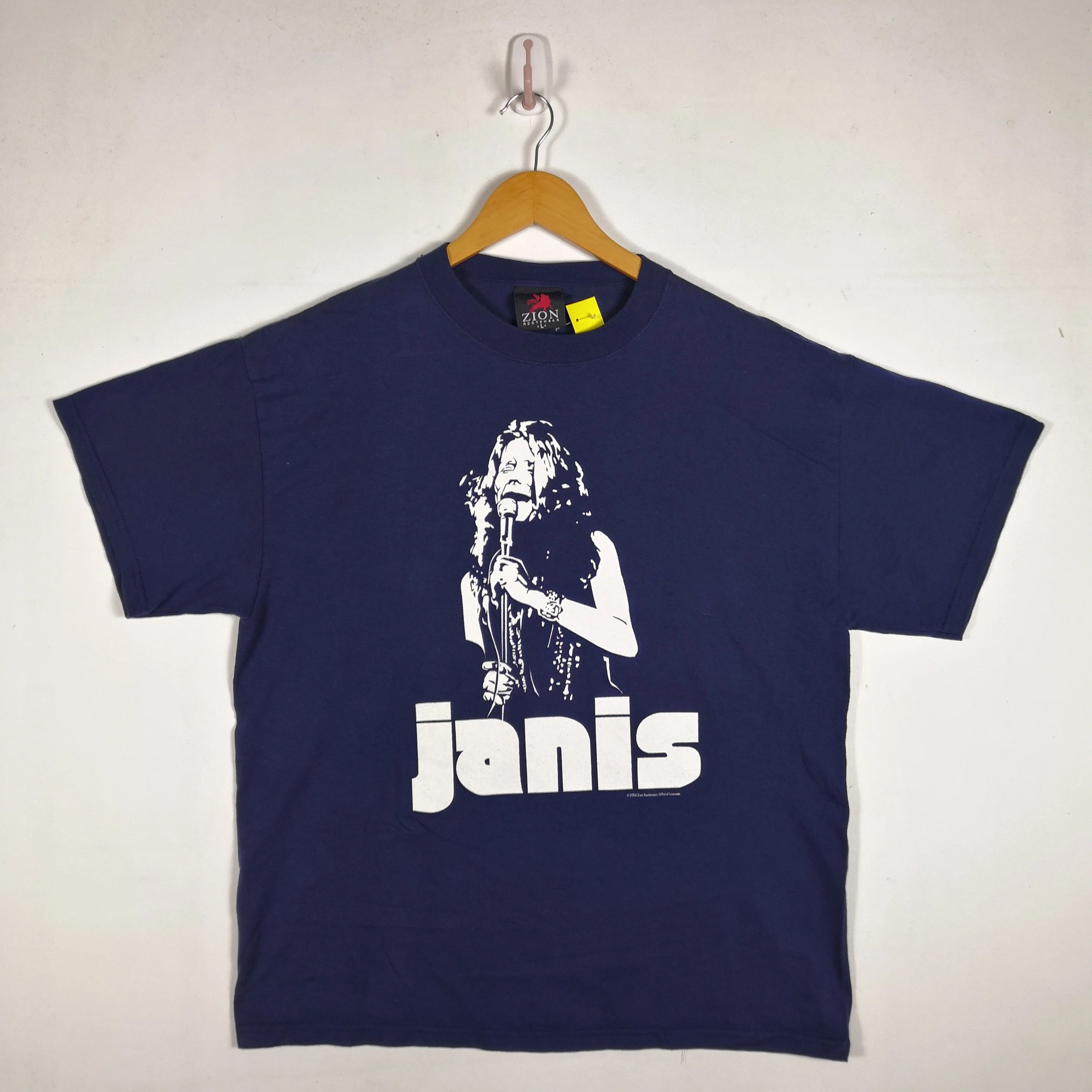 Band Tees Vintage Janis Joplin T-Shirt Tour Tees | 56789 Size US L / EU 52-54 / 3 - 3 Thumbnail