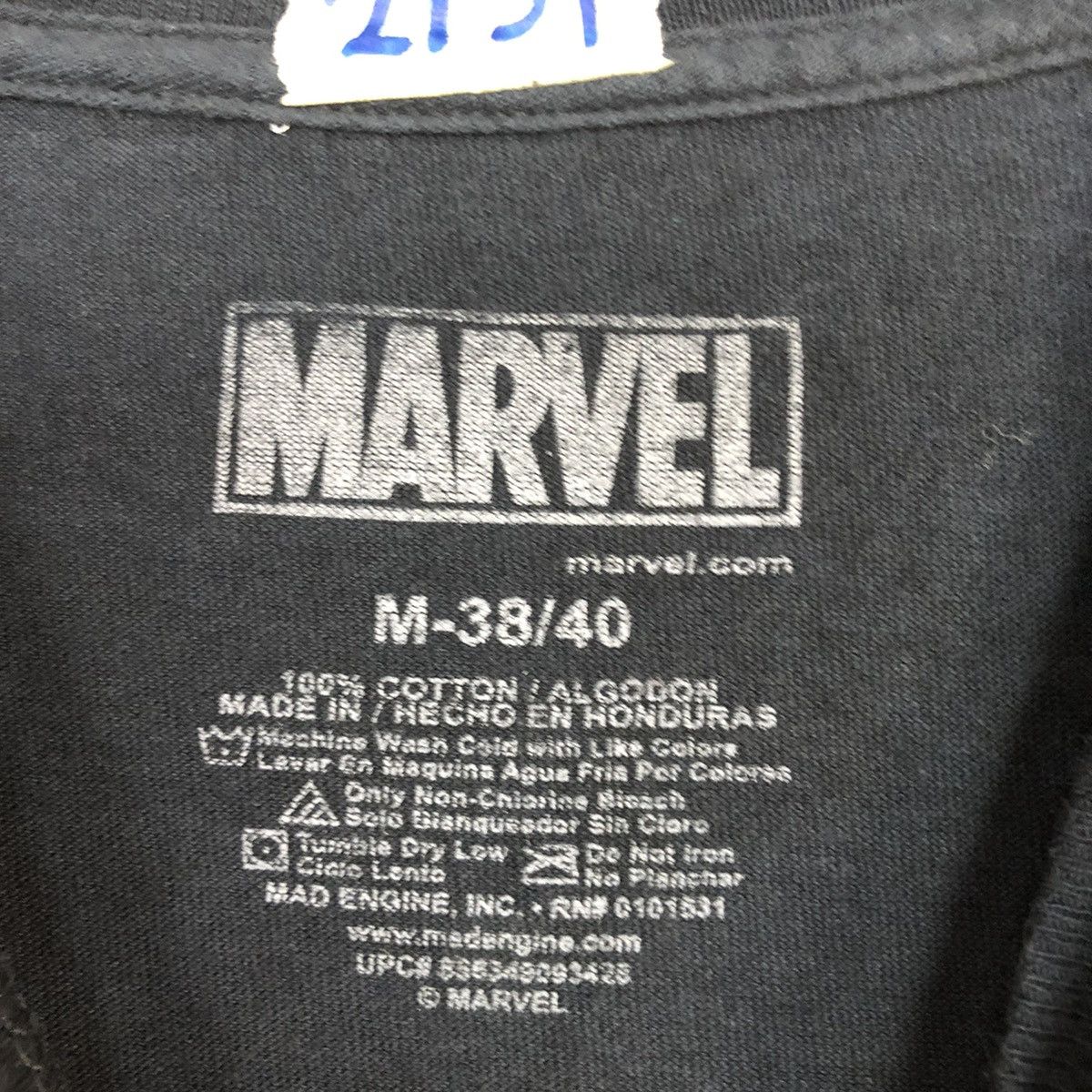DC Comics DLL Wolverine marvel Black Short Sleeve Shirt #2131 Size US M / EU 48-50 / 2 - 9 Thumbnail