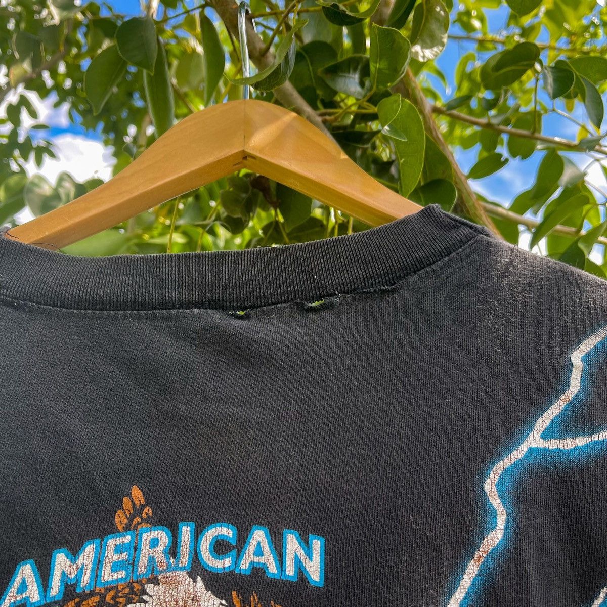 Vintage Vintage 90s American Thunder Travis Scott Wolf Lightning Size US L / EU 52-54 / 3 - 9 Thumbnail