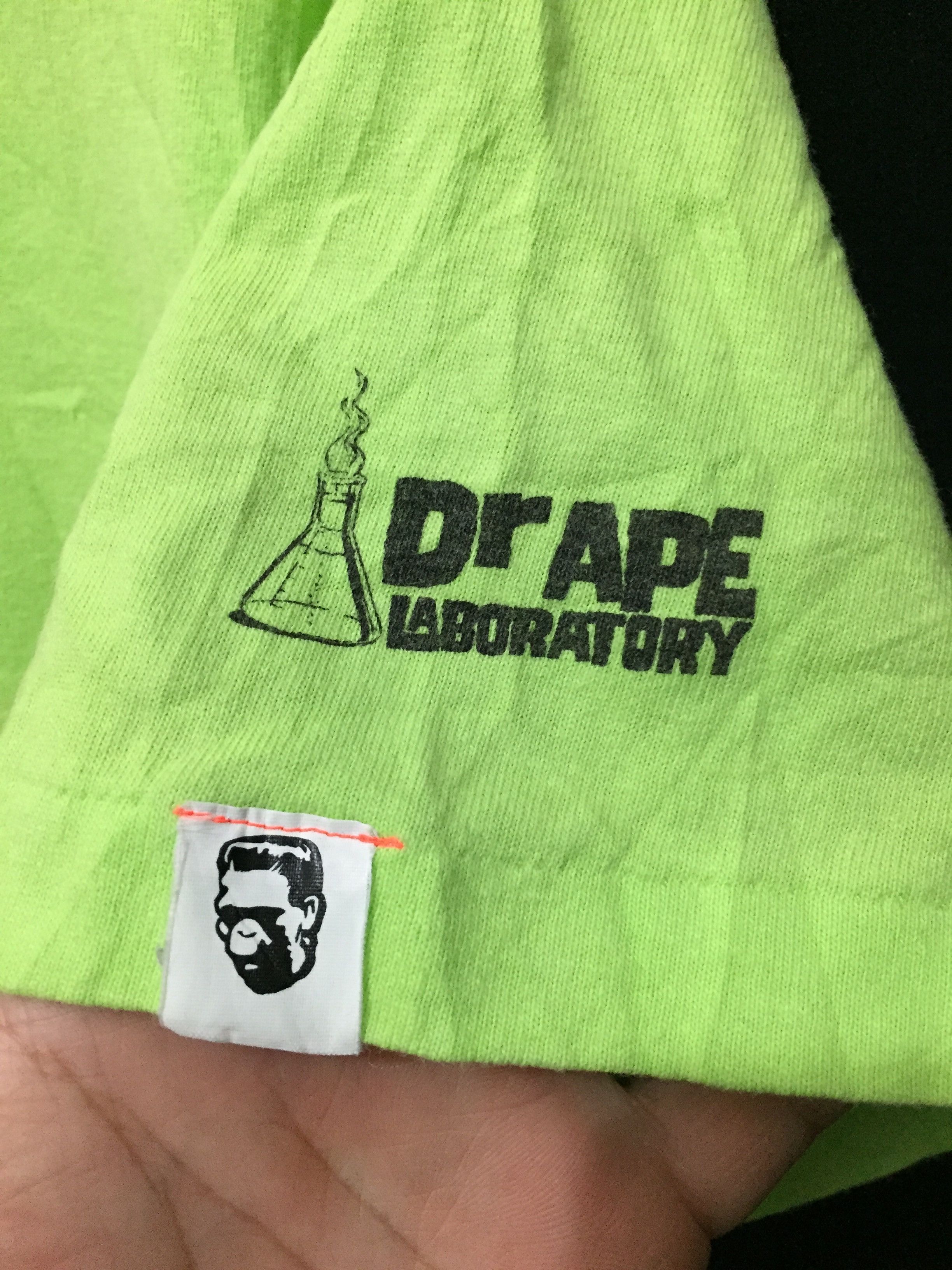 Bape 2002 BAPE Neon frankenstein Tee Size US S / EU 44-46 / 1 - 6 Thumbnail