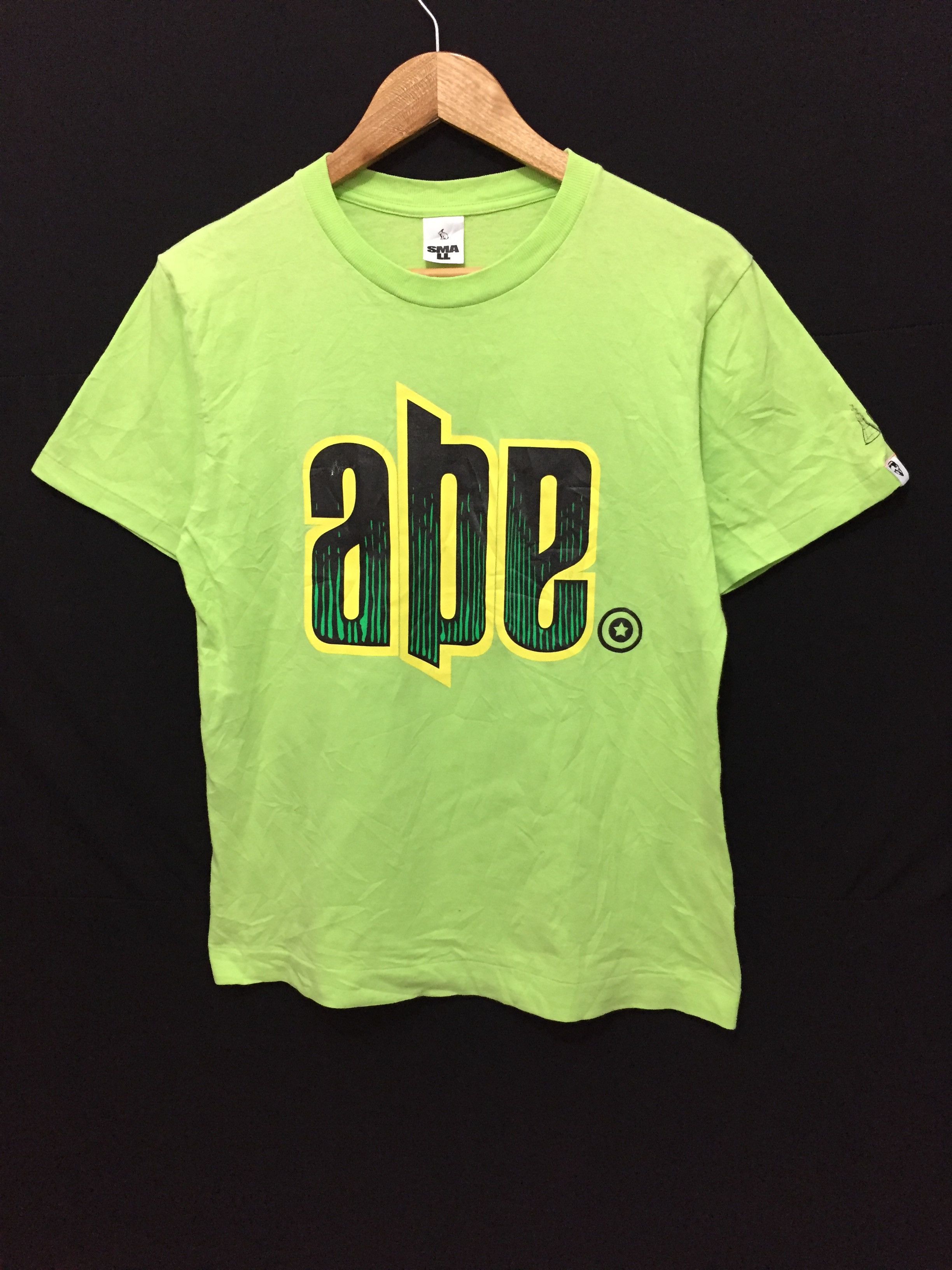 Bape 2002 BAPE Neon frankenstein Tee Size US S / EU 44-46 / 1 - 1 Thumbnail