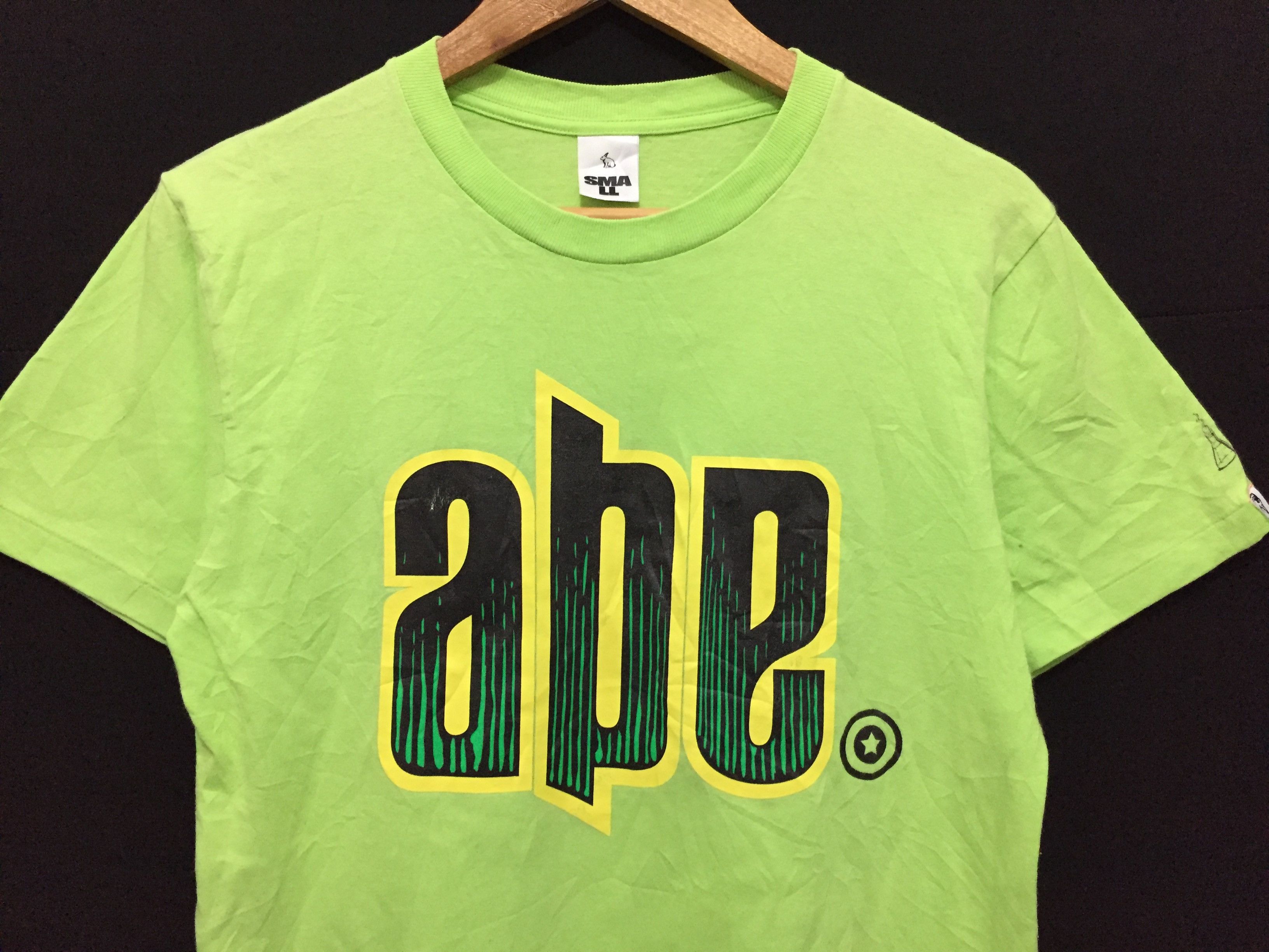 Bape 2002 BAPE Neon frankenstein Tee Size US S / EU 44-46 / 1 - 3 Thumbnail