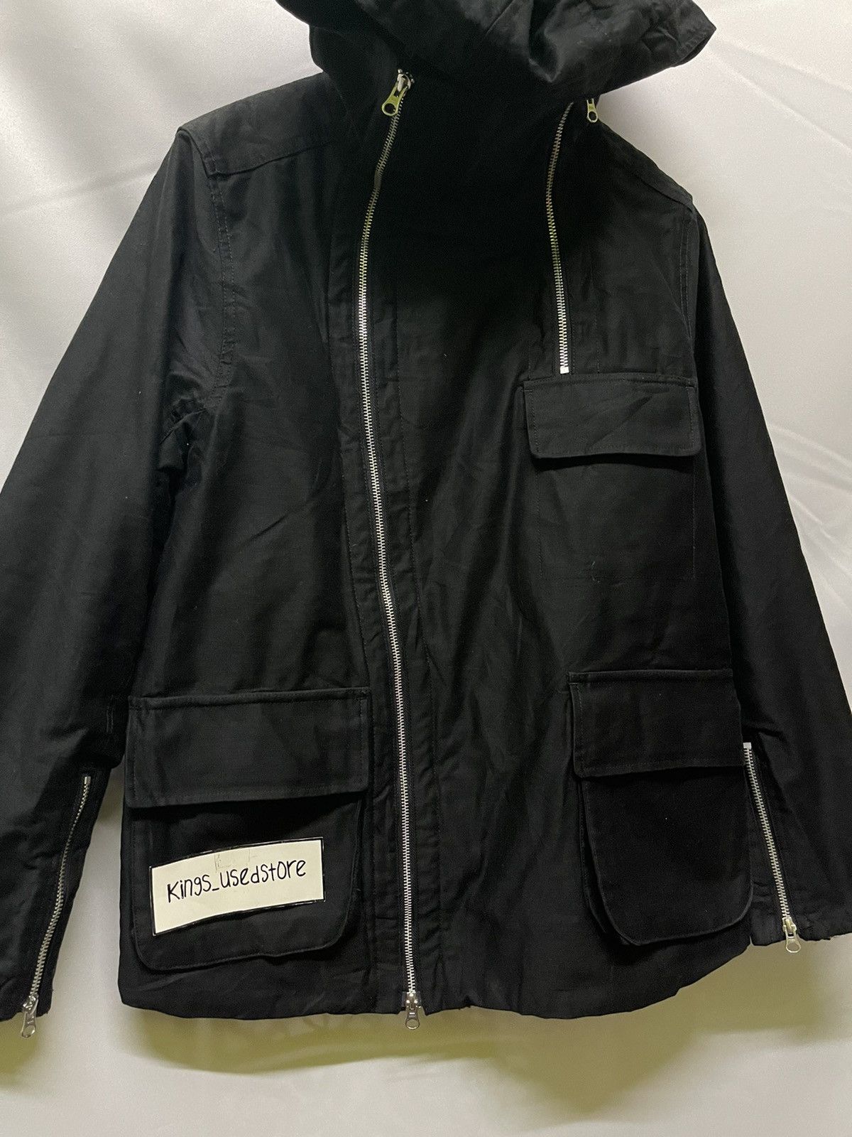 CABANE de ZUCCa CABANE DE ZUCCA BLACK HOODIE JACKET Size US M / EU 48-50 / 2 - 3 Thumbnail