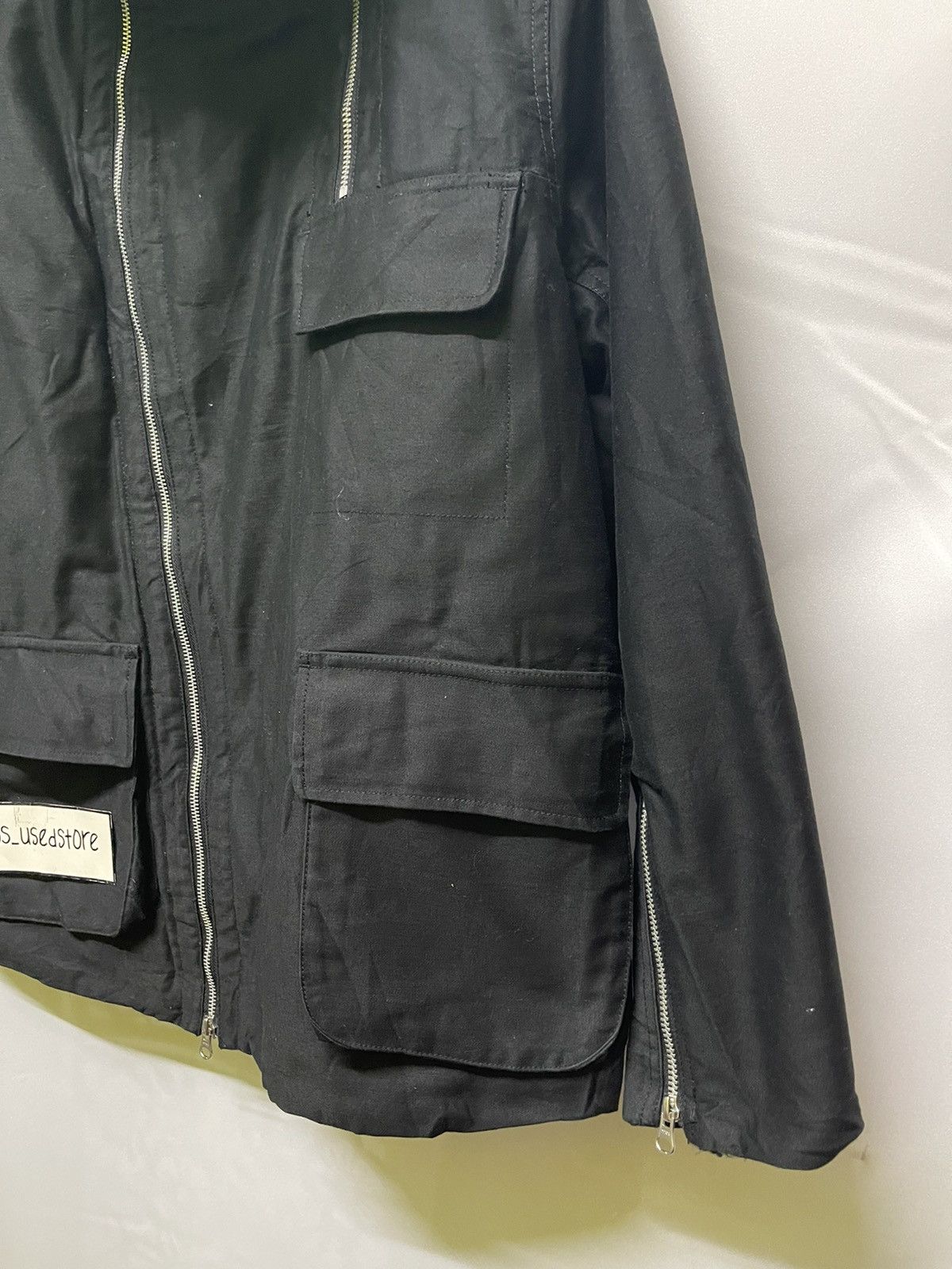 CABANE de ZUCCa CABANE DE ZUCCA BLACK HOODIE JACKET Size US M / EU 48-50 / 2 - 5 Thumbnail
