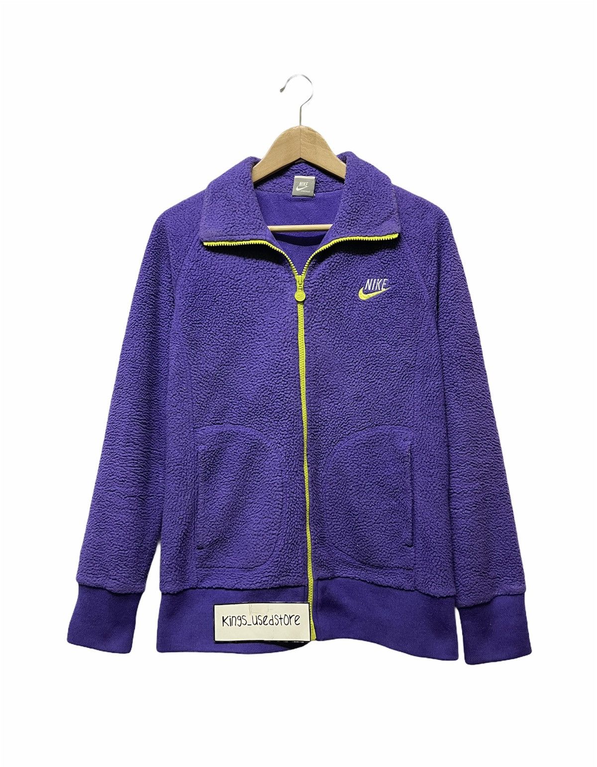 Nike NIKE FLEECE JACKET PURPLE COLOUR Size US L / EU 52-54 / 3 - 1 Thumbnail