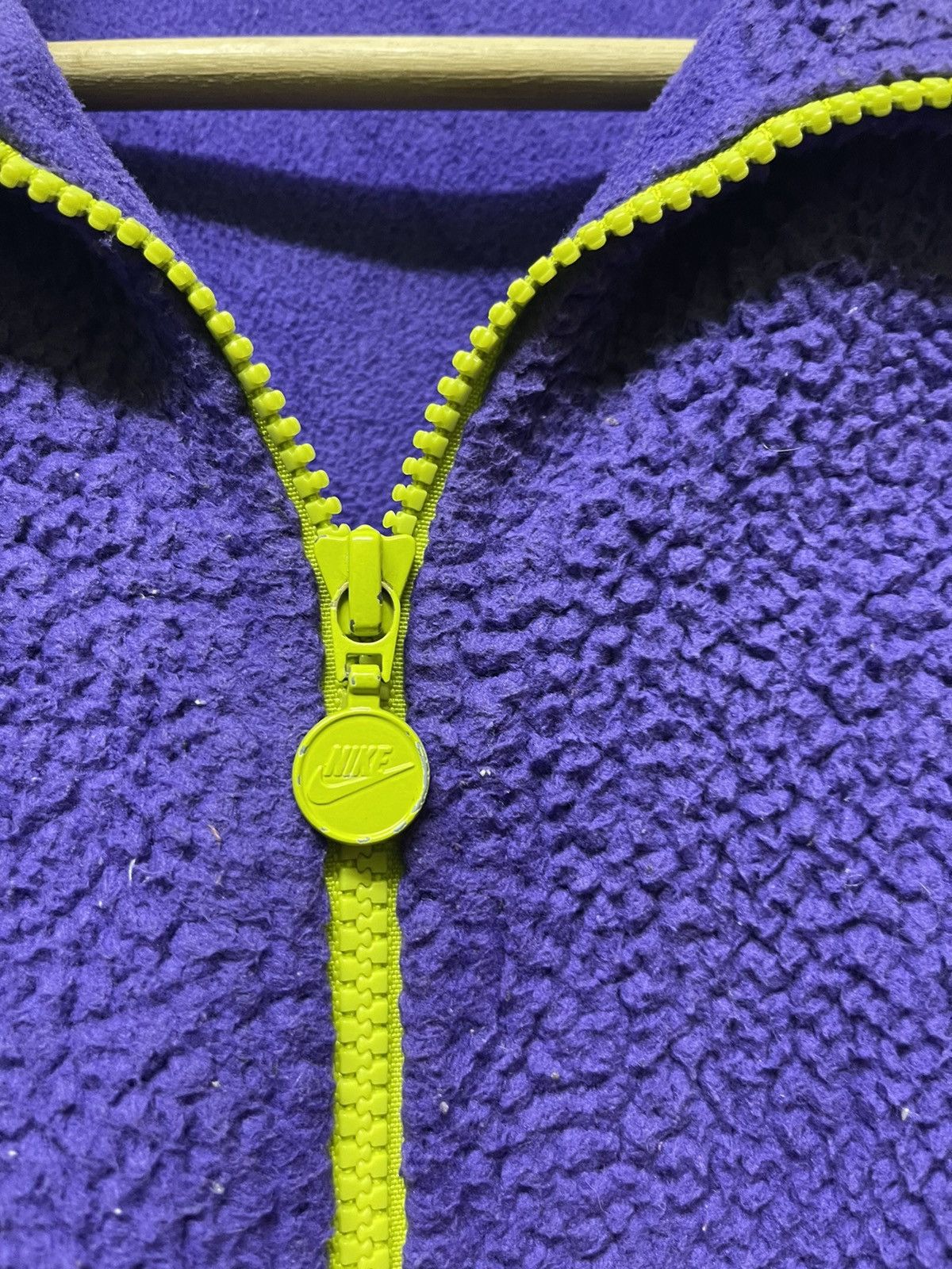 Nike NIKE FLEECE JACKET PURPLE COLOUR Size US L / EU 52-54 / 3 - 6 Thumbnail