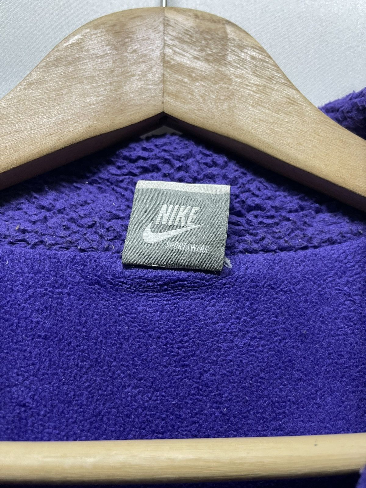 Nike NIKE FLEECE JACKET PURPLE COLOUR Size US L / EU 52-54 / 3 - 9 Thumbnail