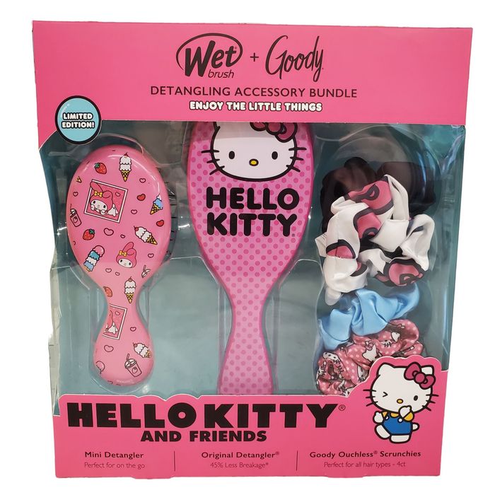 Other Hello Kitty Wet Brush Detangling Accessory Bundle Goody Ouch