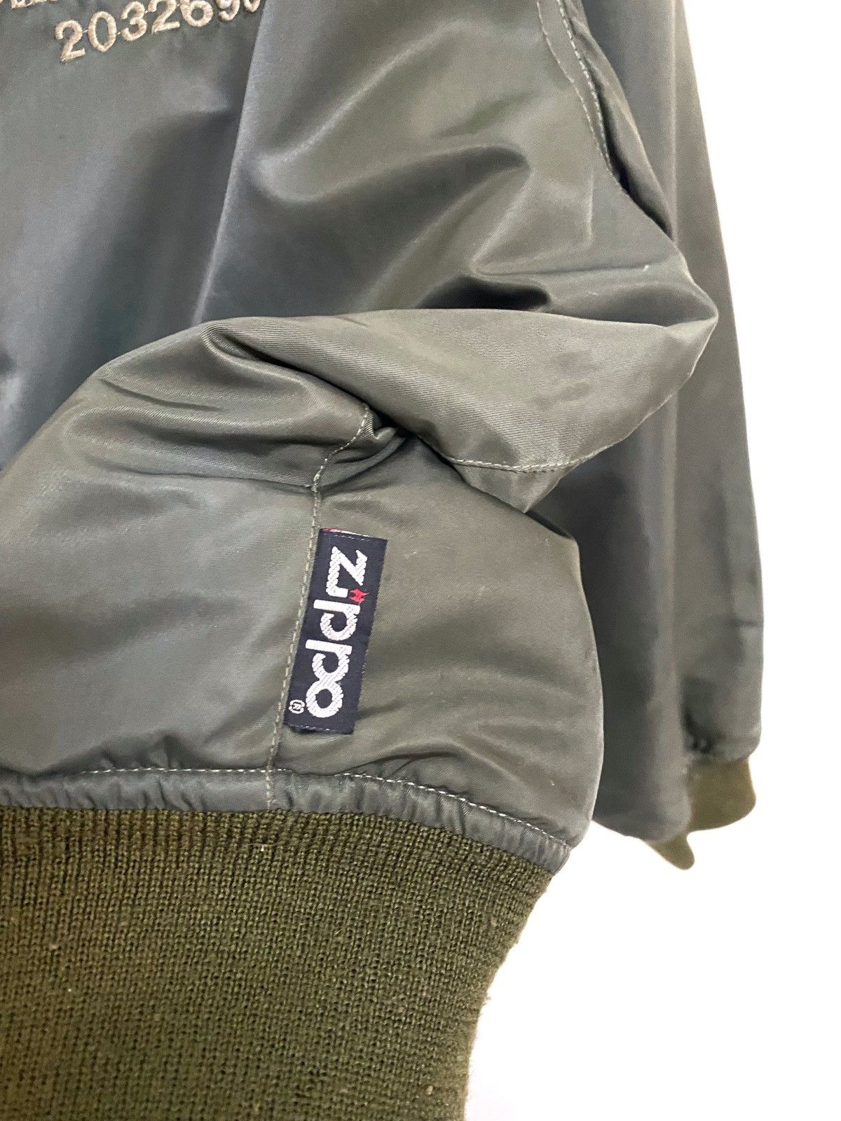 Vintage × Zippo Vintage Zippo Bomber Flight Jacket Size US L / EU 52-54 / 3 - 6 Thumbnail