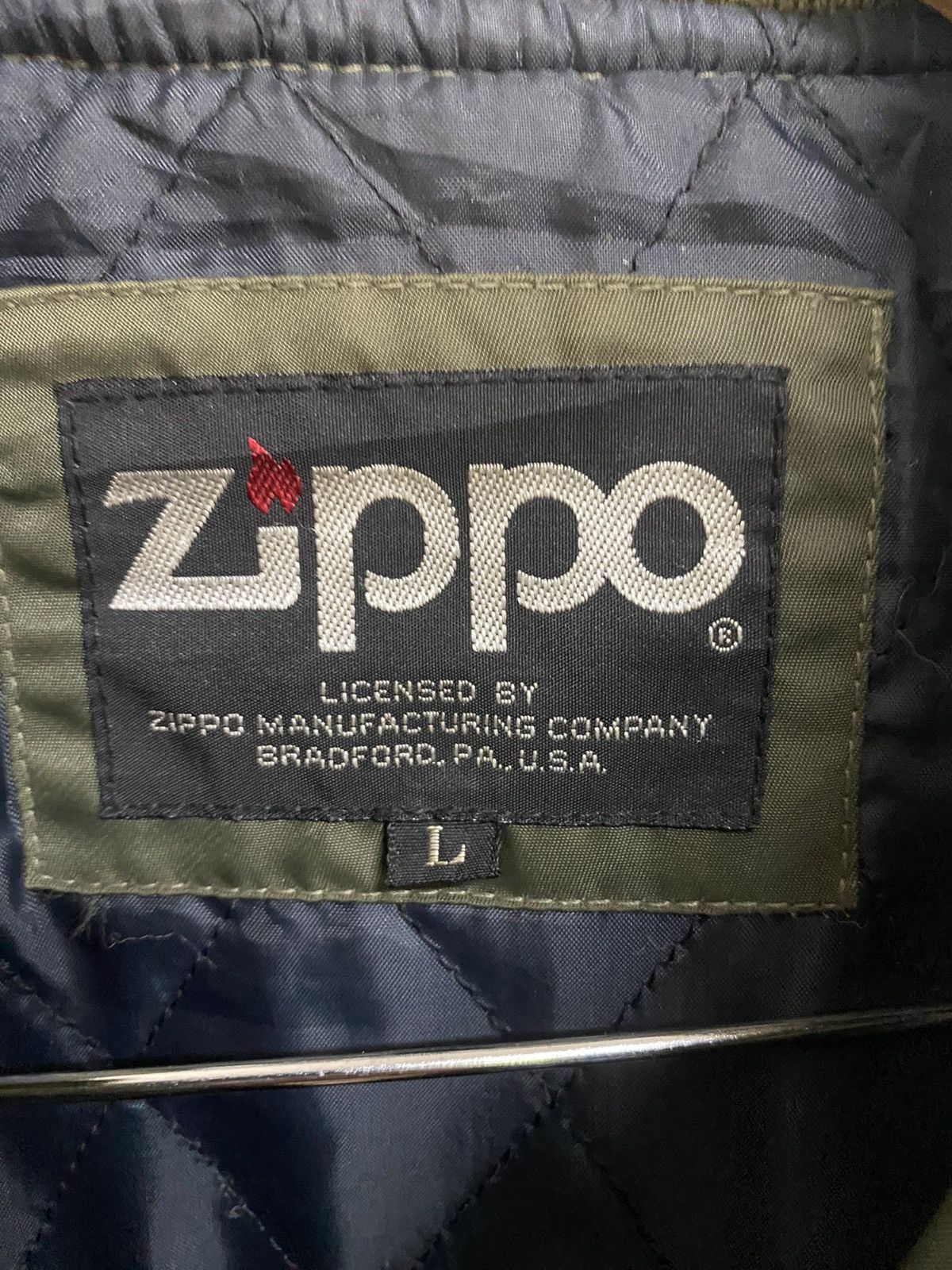 Vintage × Zippo Vintage Zippo Bomber Flight Jacket Size US L / EU 52-54 / 3 - 9 Thumbnail